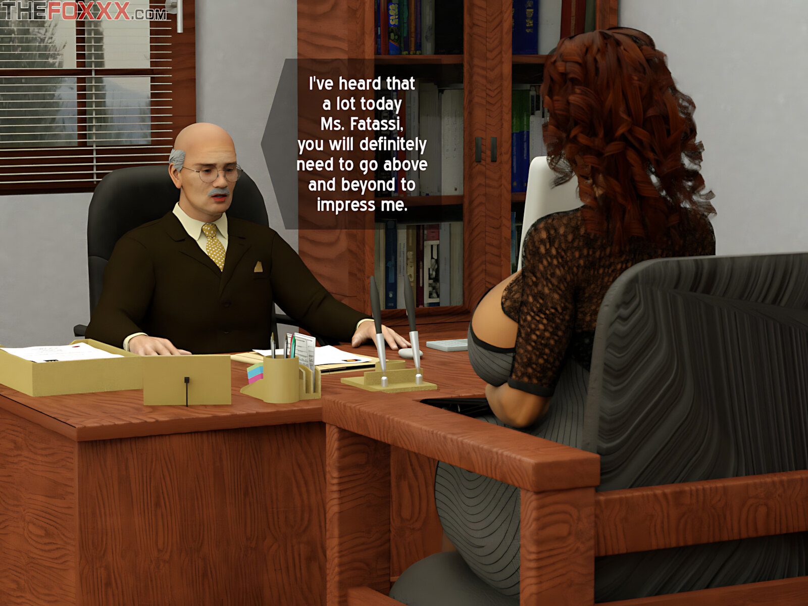 Azalea’s Job Interview [The Foxxx], Azalea's Job Interview, page 7 of 29
