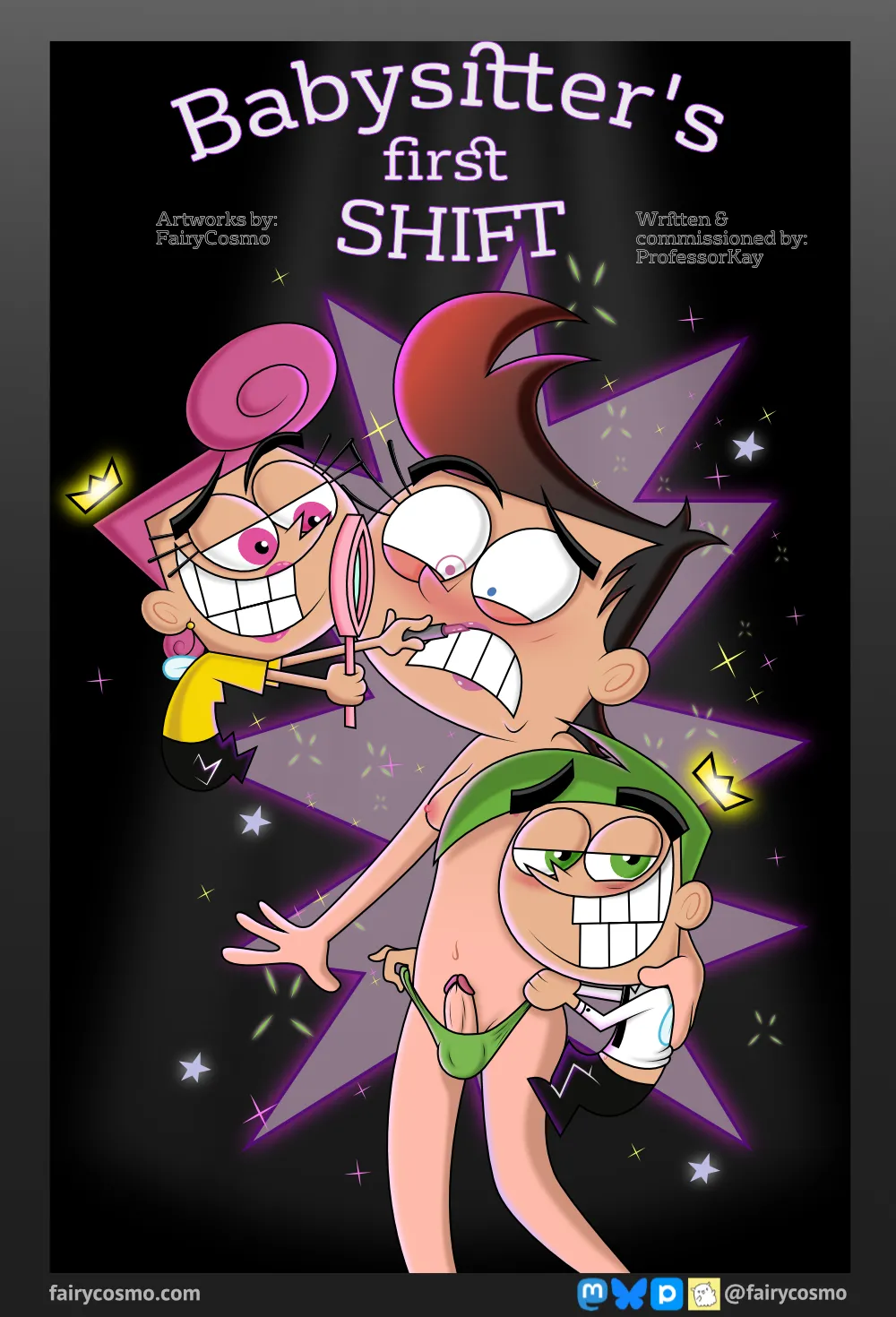 Babysitter’s First Shift [The Fairly Oddparents], Babysitter's First Shif Read Online [FairyCosmo], page 1 of 10