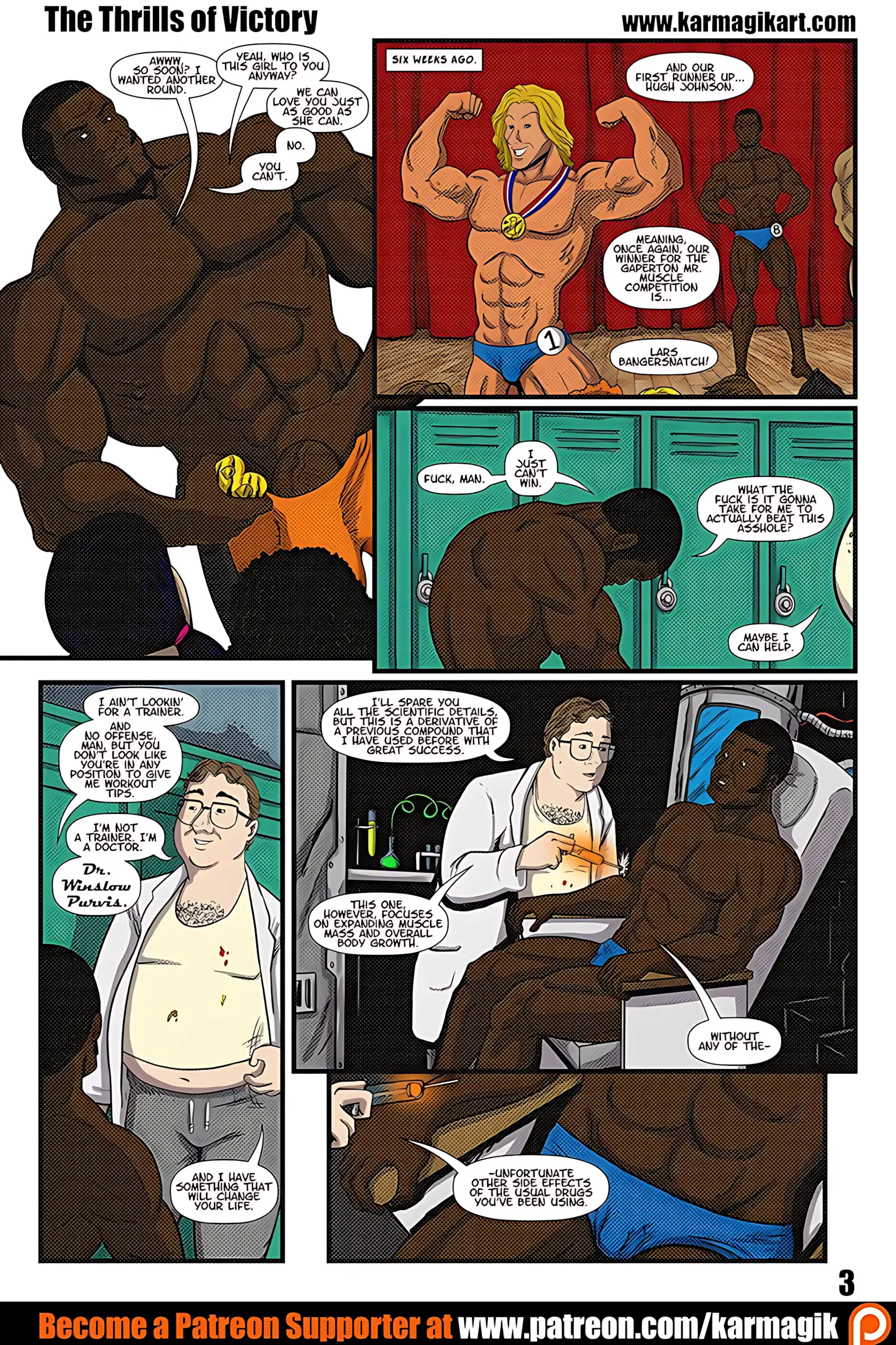 The Thrills Of Victory [Karmagik], 2 . The Thrills Of Victory - Chapter 2, page 4 of 17