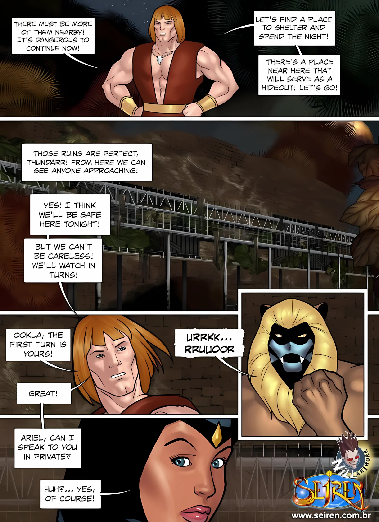 Thundarr (Thundarr The Barbarian) [Seiren], 1.2 . Thundarr - Chapter 1 - Part 2 (Thundarr The Barbarian) [Seiren], page 11 of 22