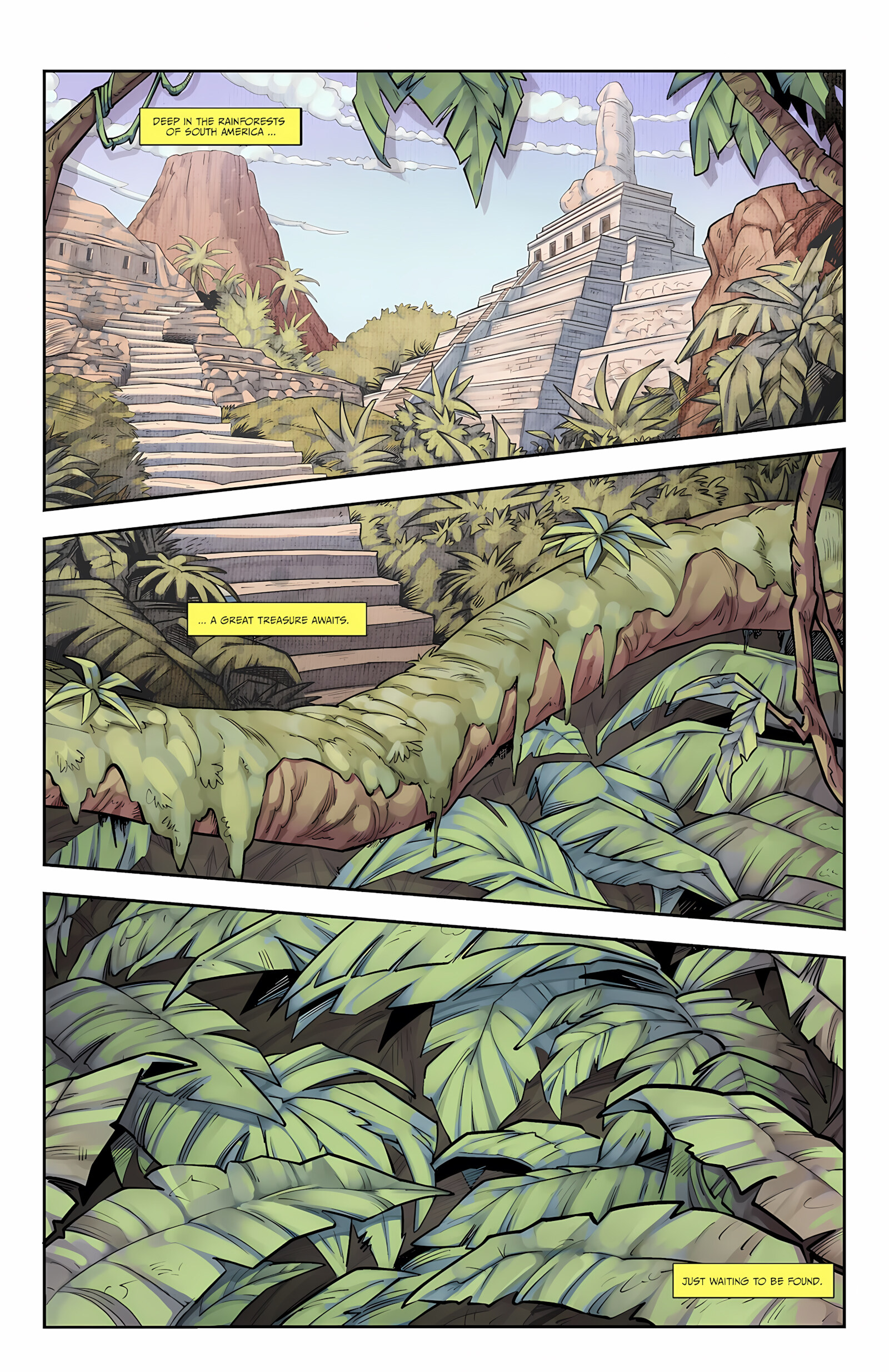 Tomb Tart [Jabcomix], 1 . Tomb Tart - Issue 1 (Tomb Raider), page 2 of 26