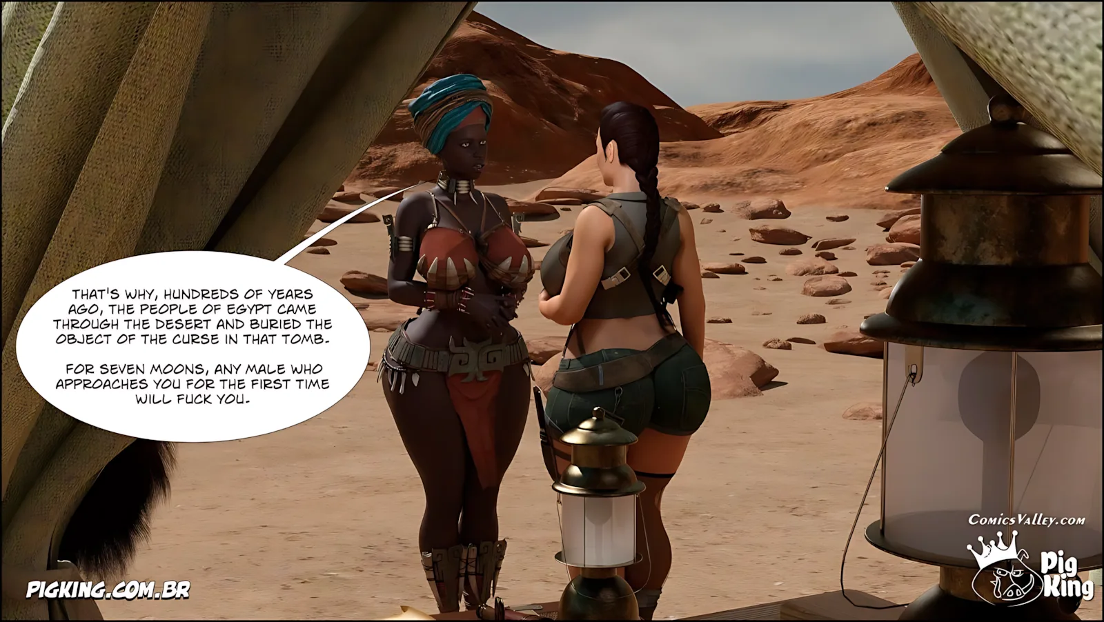 Tomb Raider [PigKing], Tomb Raider 7, page 101 of 103