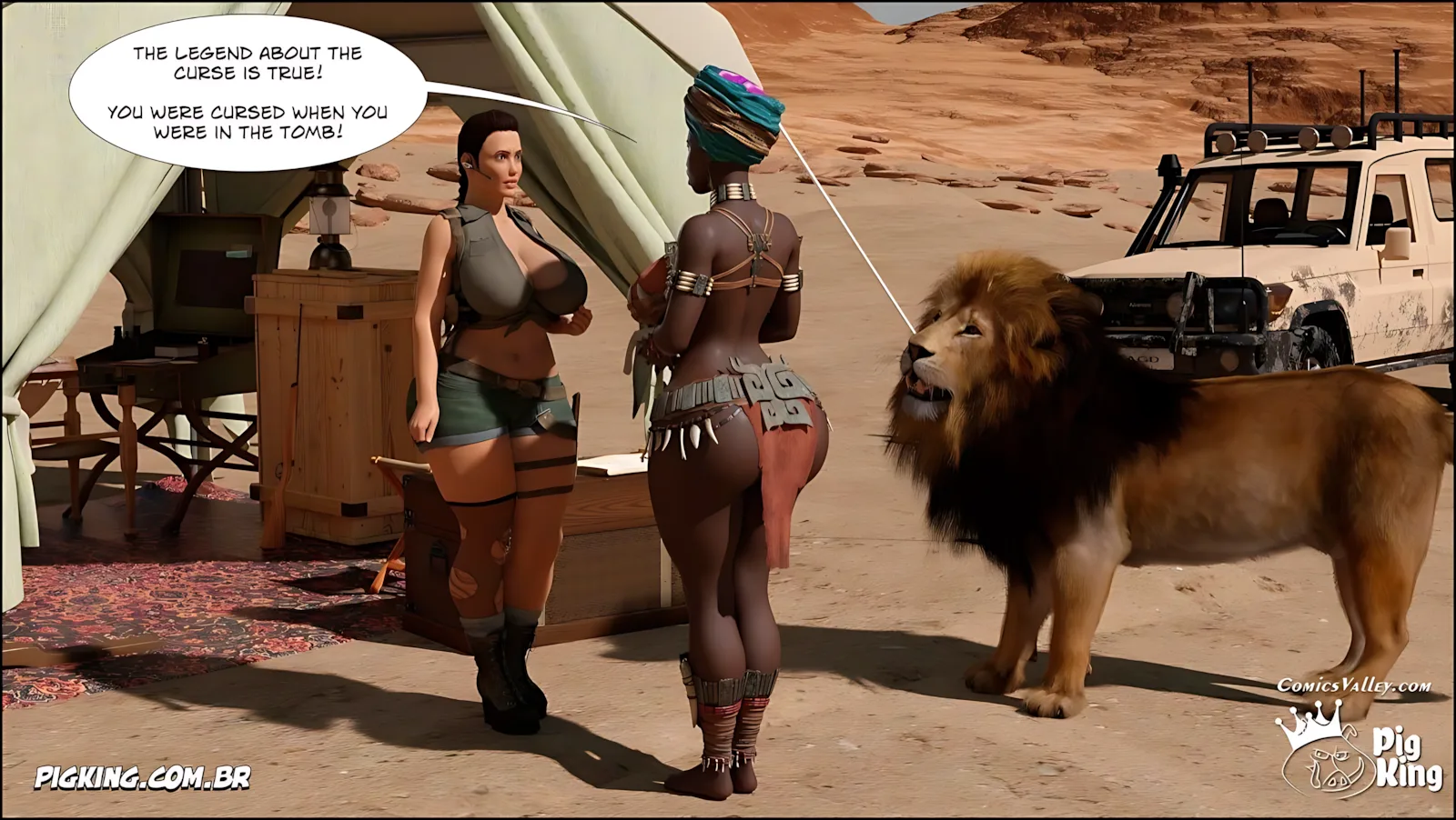 Tomb Raider [PigKing], Tomb Raider 7, page 97 of 103