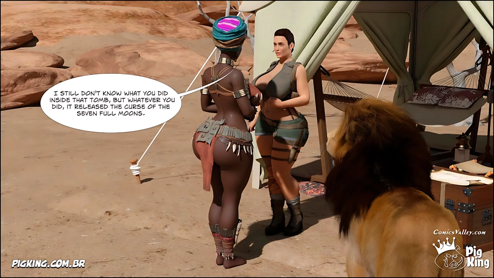 Tomb Raider [PigKing], Tomb Raider 7, page 98 of 103