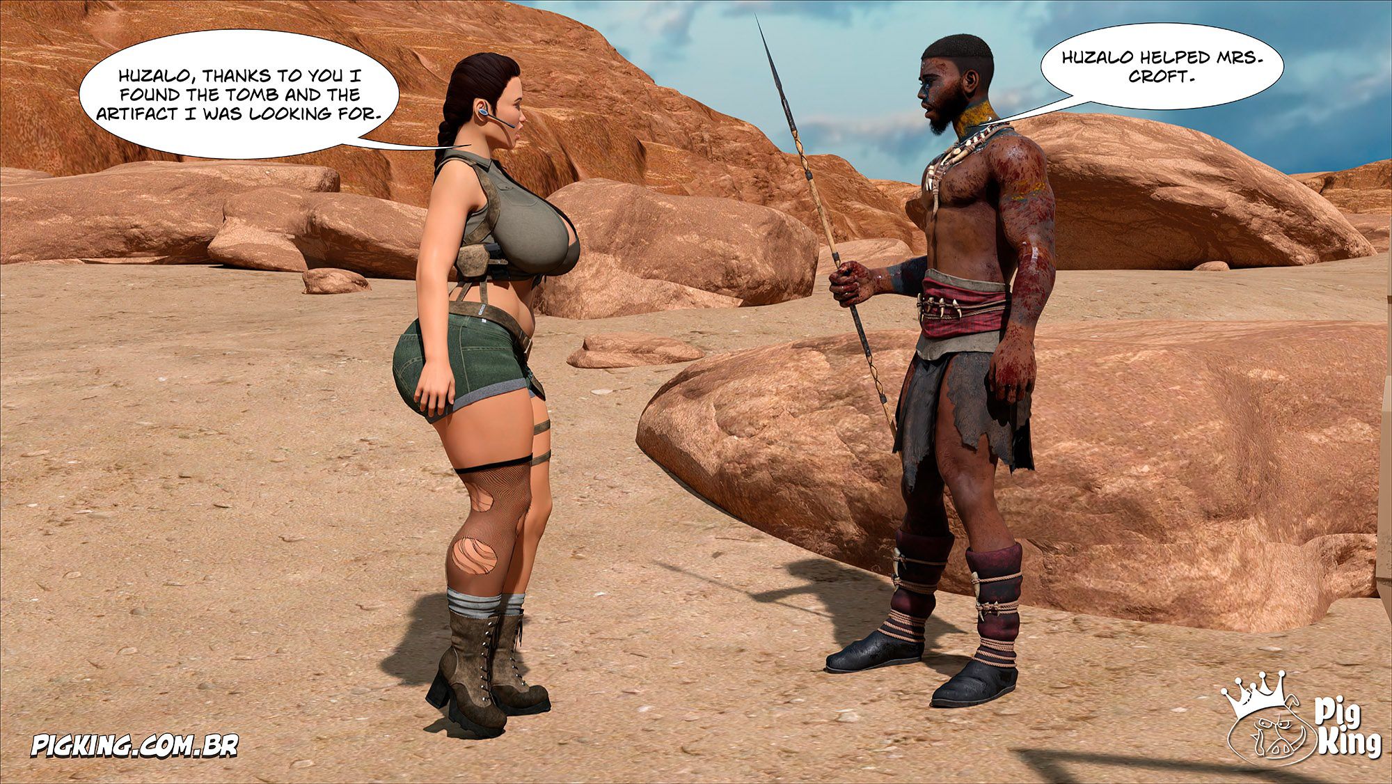 Tomb Raider [PigKing], Tomb Raider 6 [[ZOO], page 18 of 109
