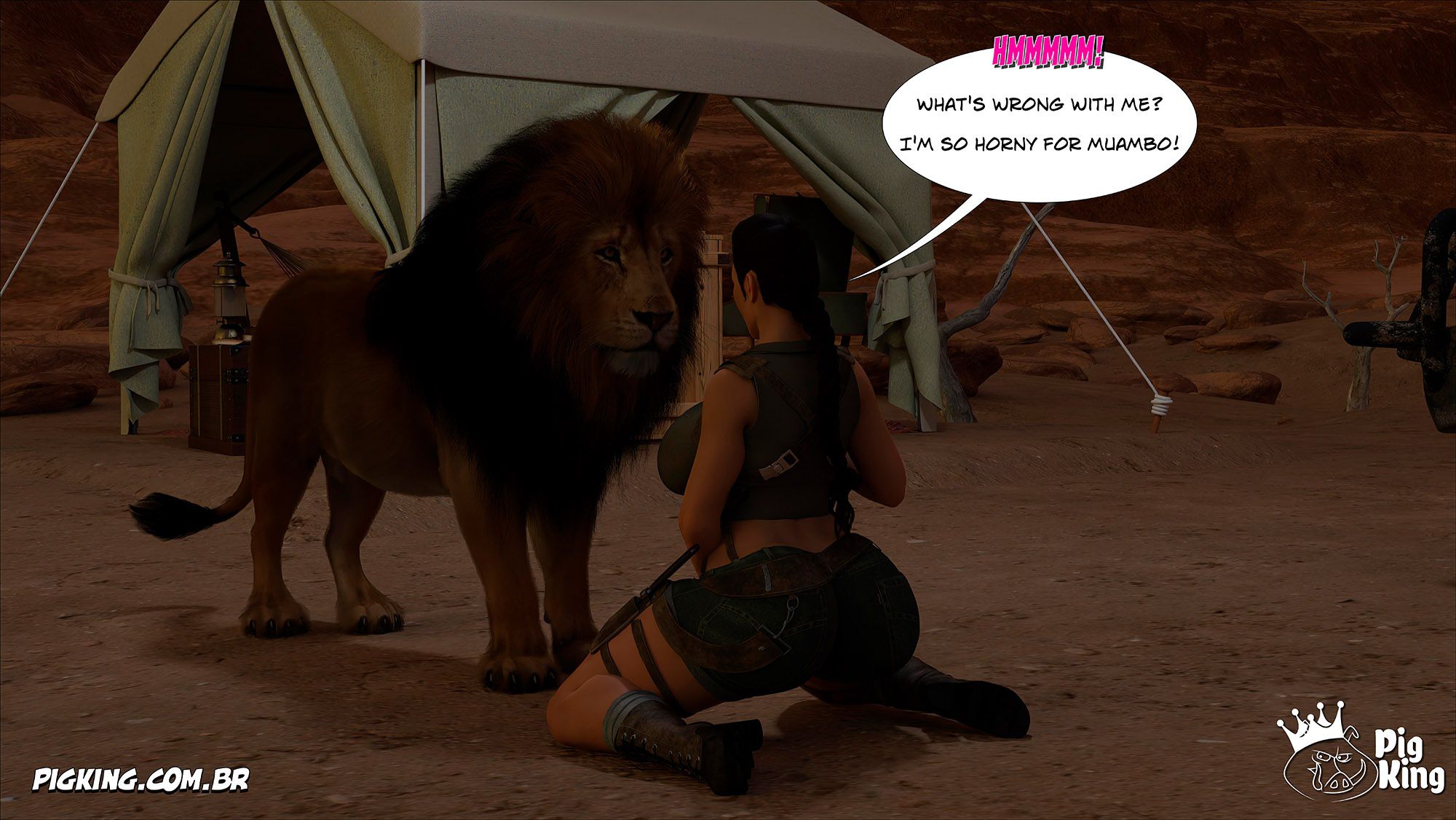 Tomb Raider [PigKing], Tomb Raider 6 [[ZOO], page 84 of 109