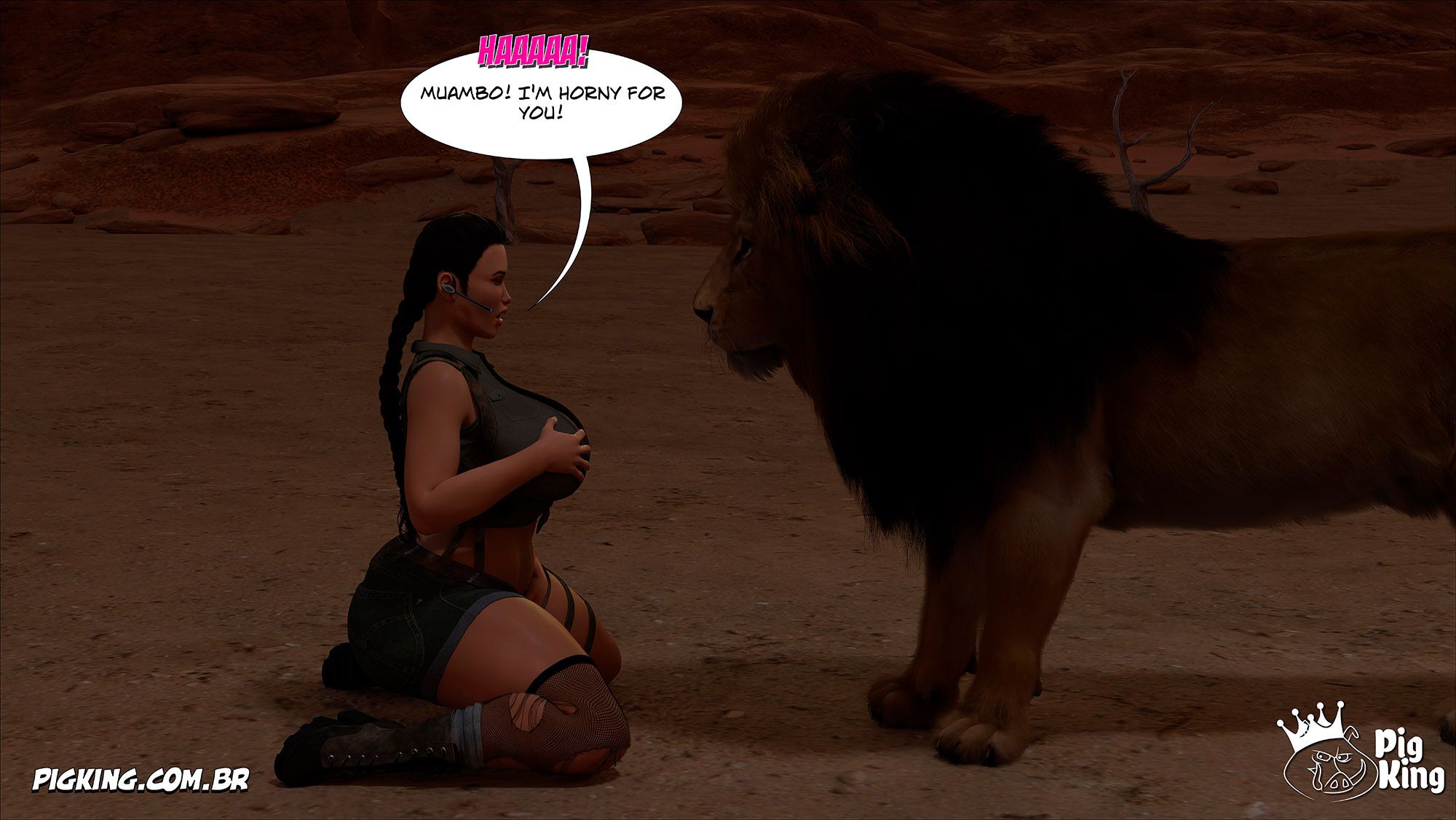 Tomb Raider [PigKing], Tomb Raider 6 [[ZOO], page 85 of 109