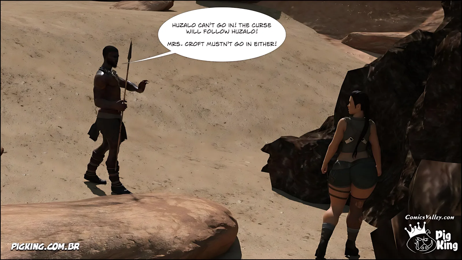 Tomb Raider [PigKing], Tomb Raider 3, page 74 of 106