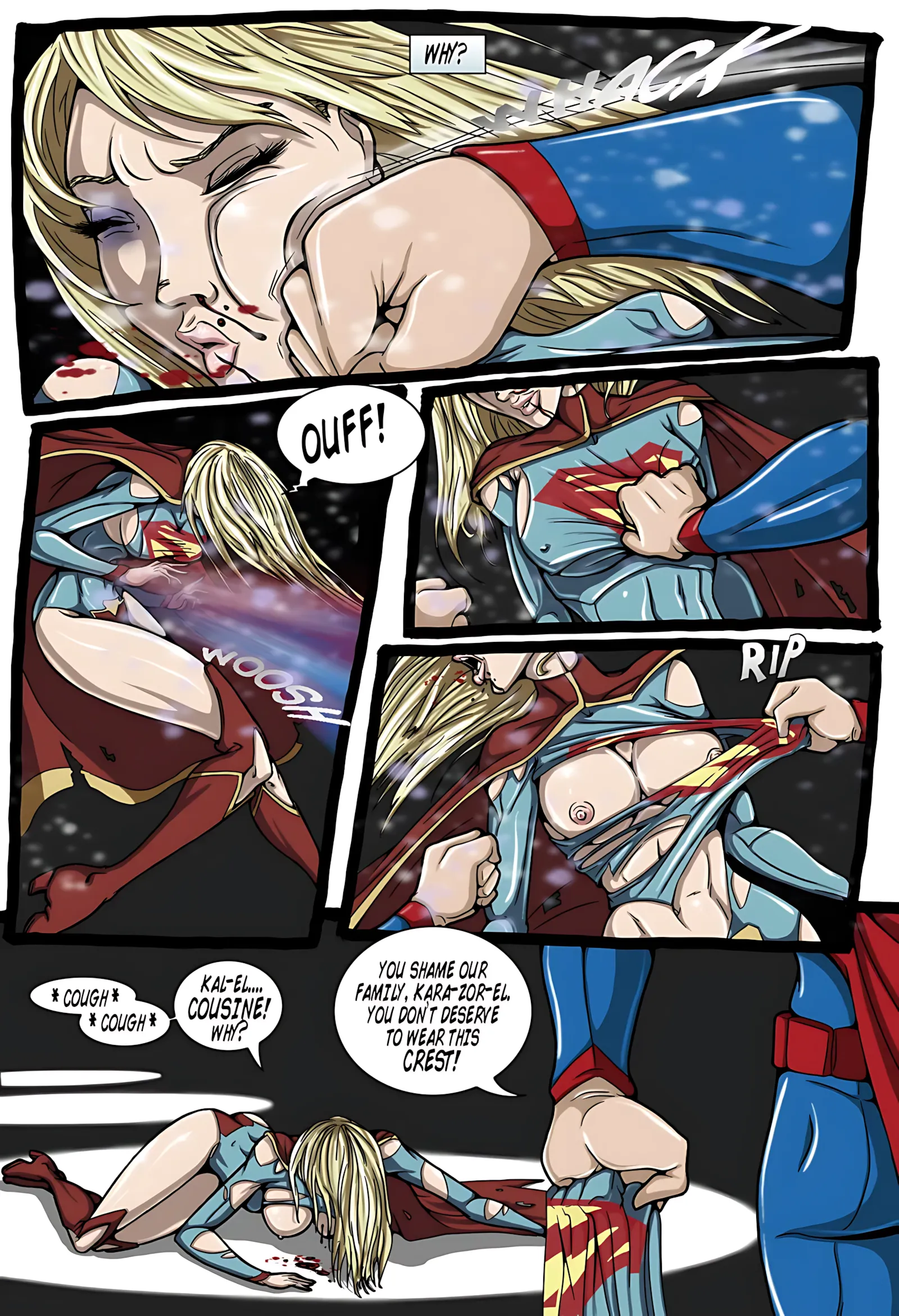 True Injustice – Supergirl (Superman), 1 . True Injustice - Chapter 1 [Genex], page 2 of 53
