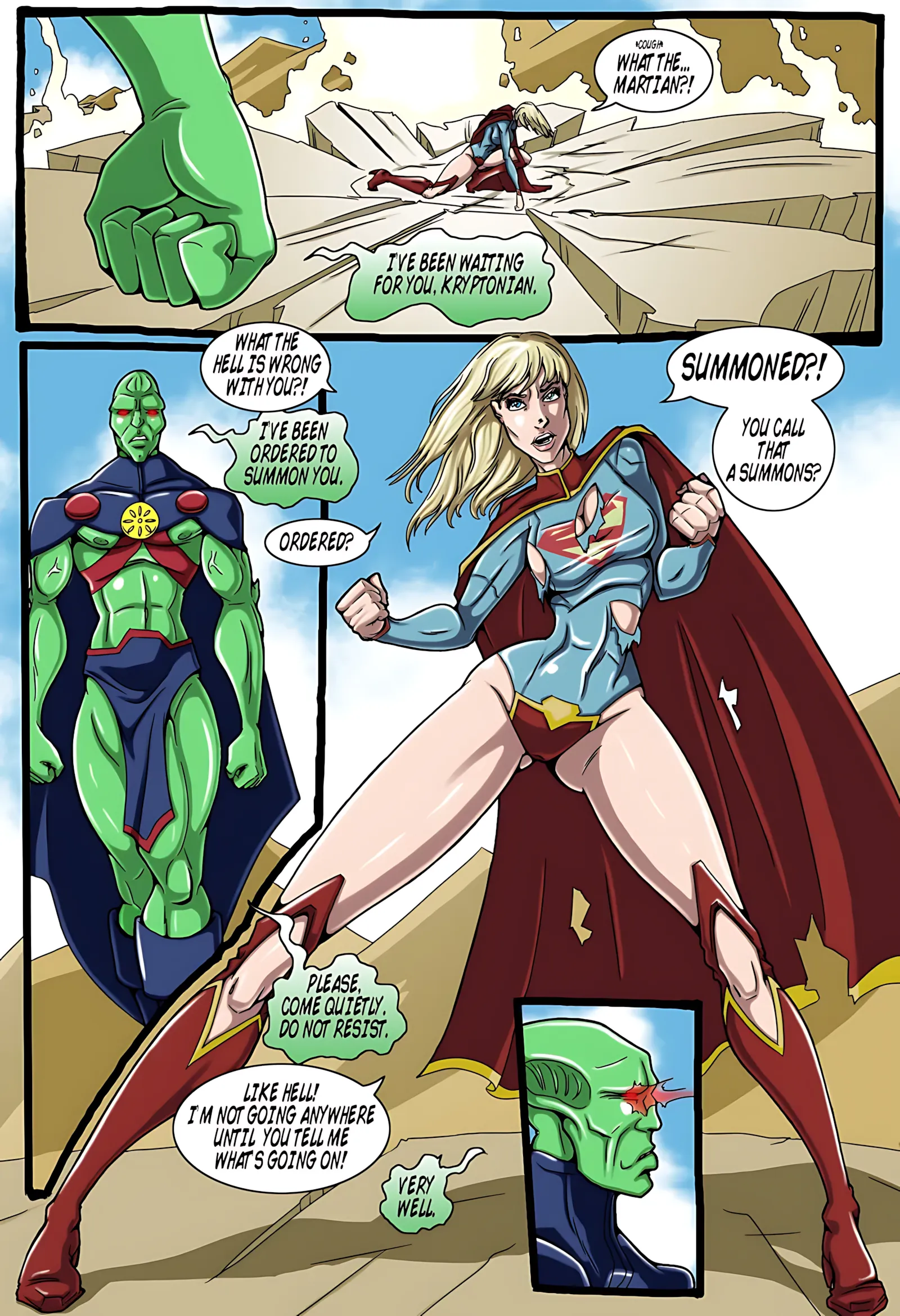 True Injustice – Supergirl (Superman), 1 . True Injustice - Chapter 1 [Genex], page 20 of 53