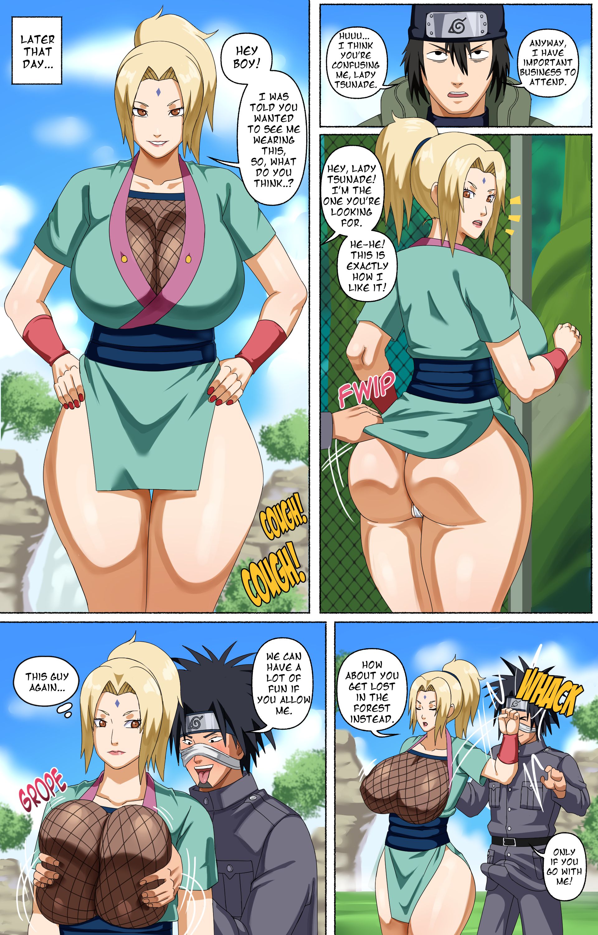 Tsunade And Her Assistants [Pink Pawg], Tsunade And Her Assistants, page 16 of 24