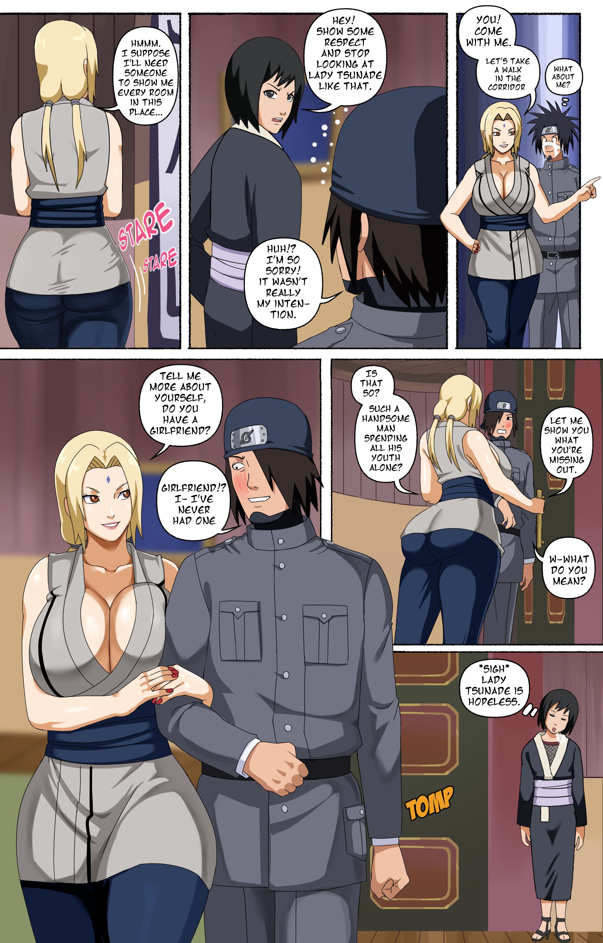 Tsunade And Her Assistants [Pink Pawg], Tsunade And Her Assistants, page 3 of 24