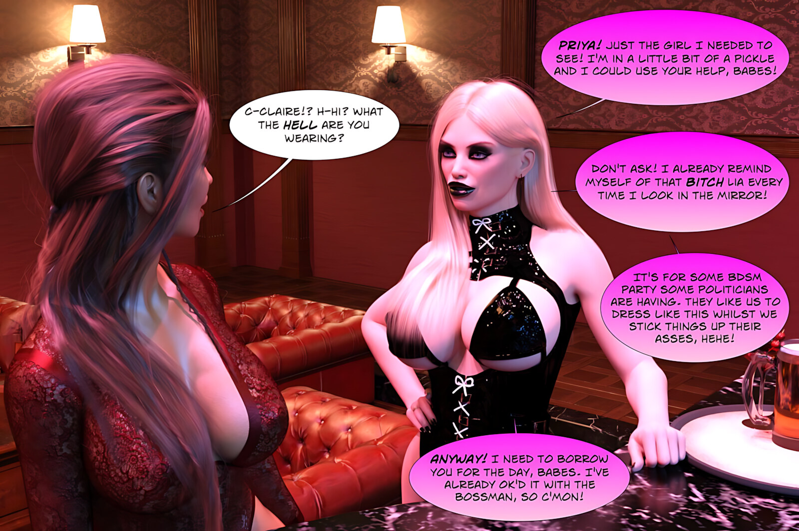 Unchaste [3DK-x], Unchaste 3, page 4 of 33