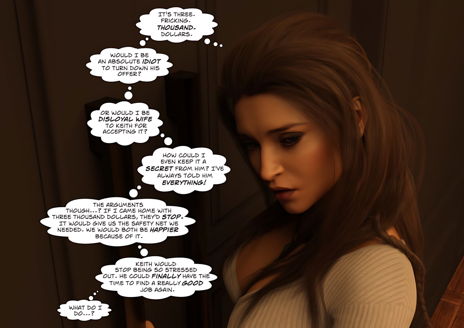 Unchaste [3DK-x], Unchaste 1, page 57 of 160