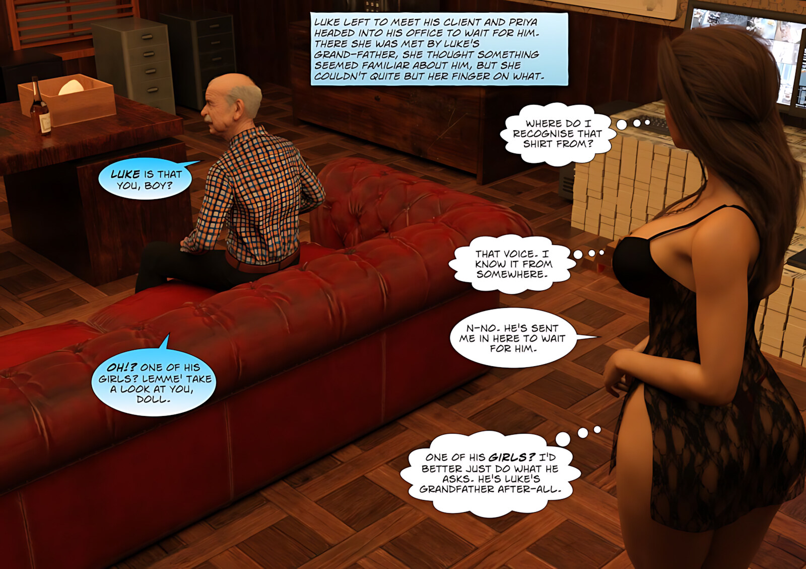 Unchaste [3DK-x], Unchaste 1, page 100 of 160