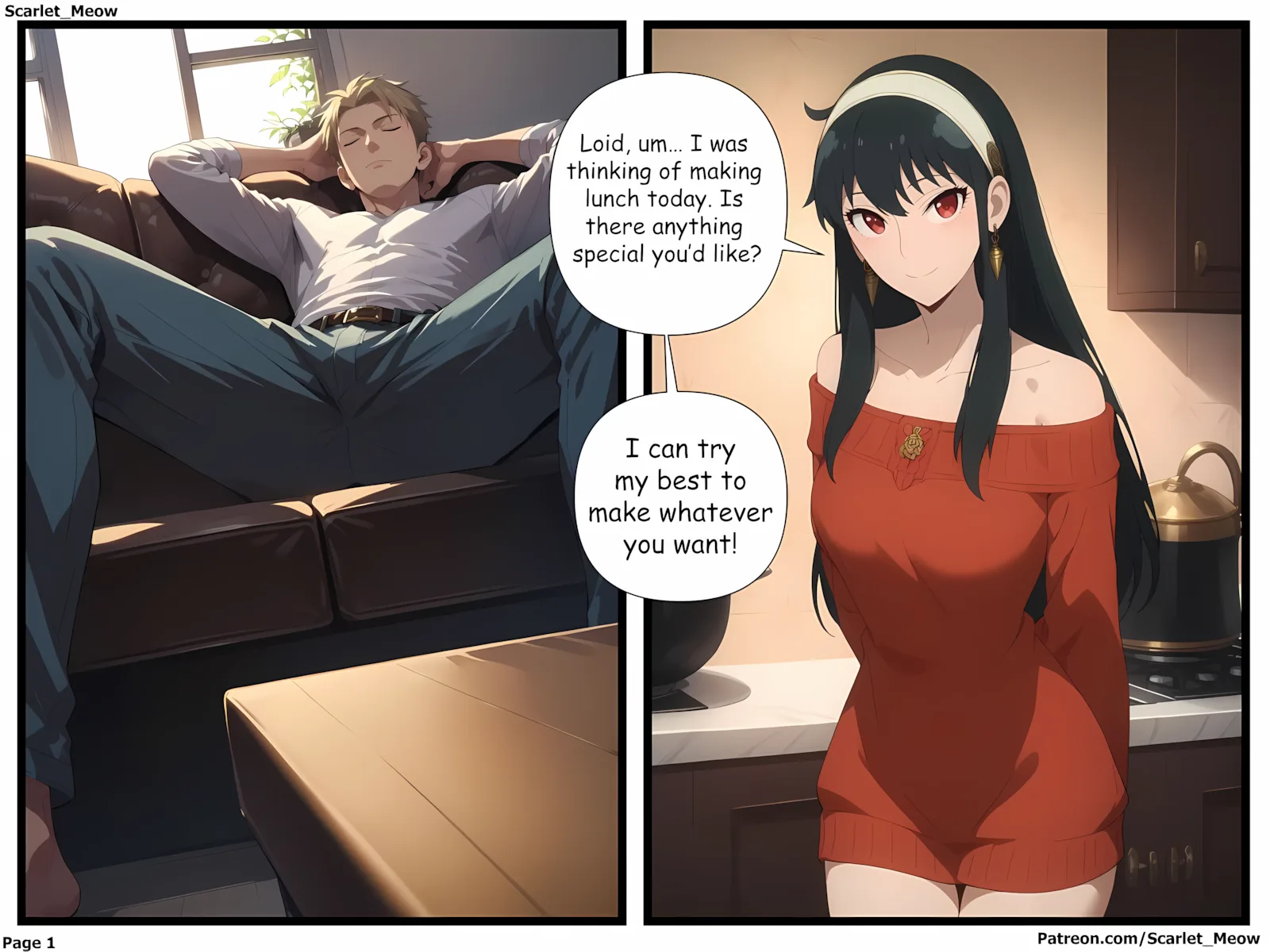 Undercover Desires [Scarlet Meow], Undercover Desires, page 2 of 13