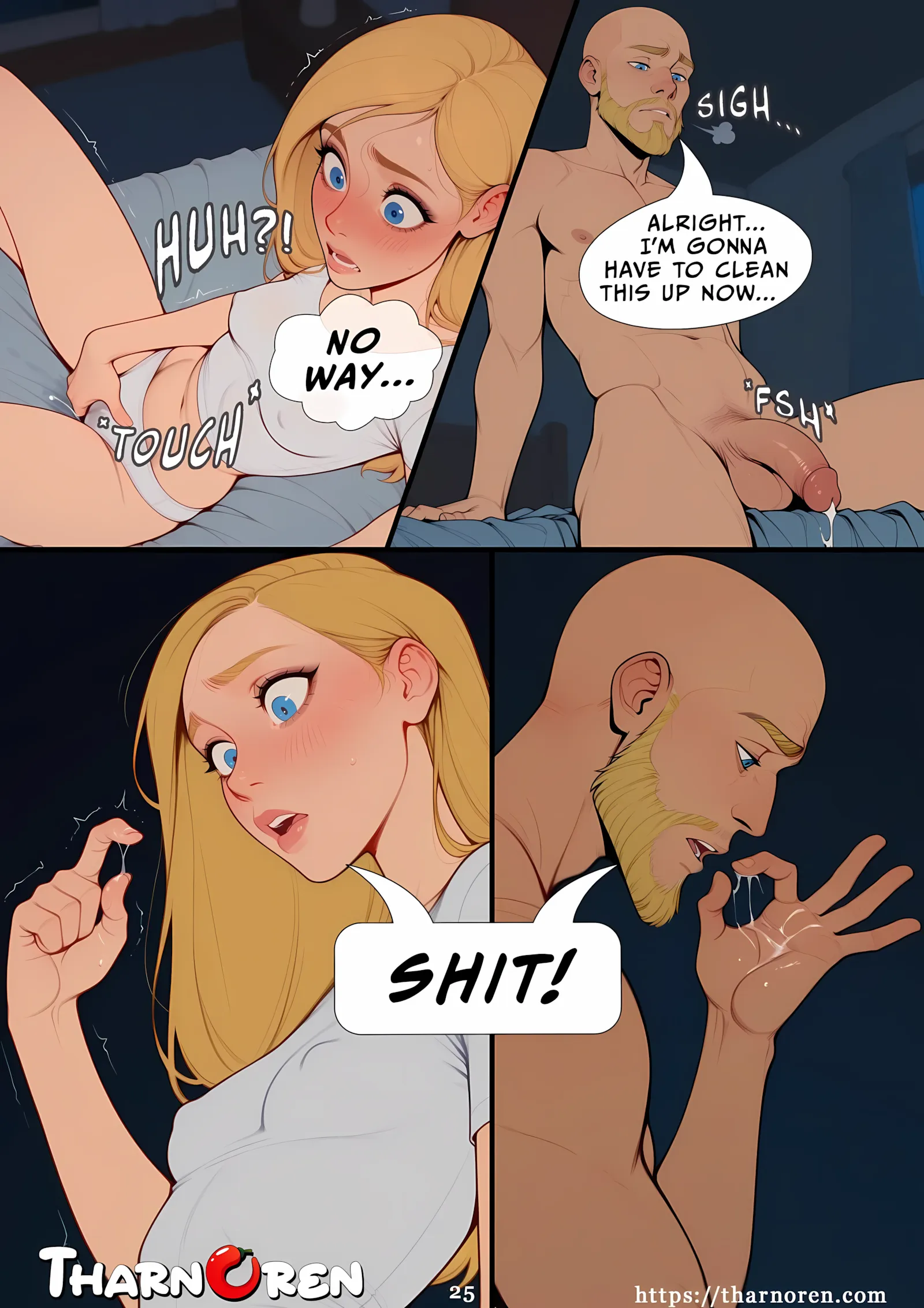Unspoken Crave [Tharnoren], 1. Unspoken Crave [AI Porn], page 26 of 33