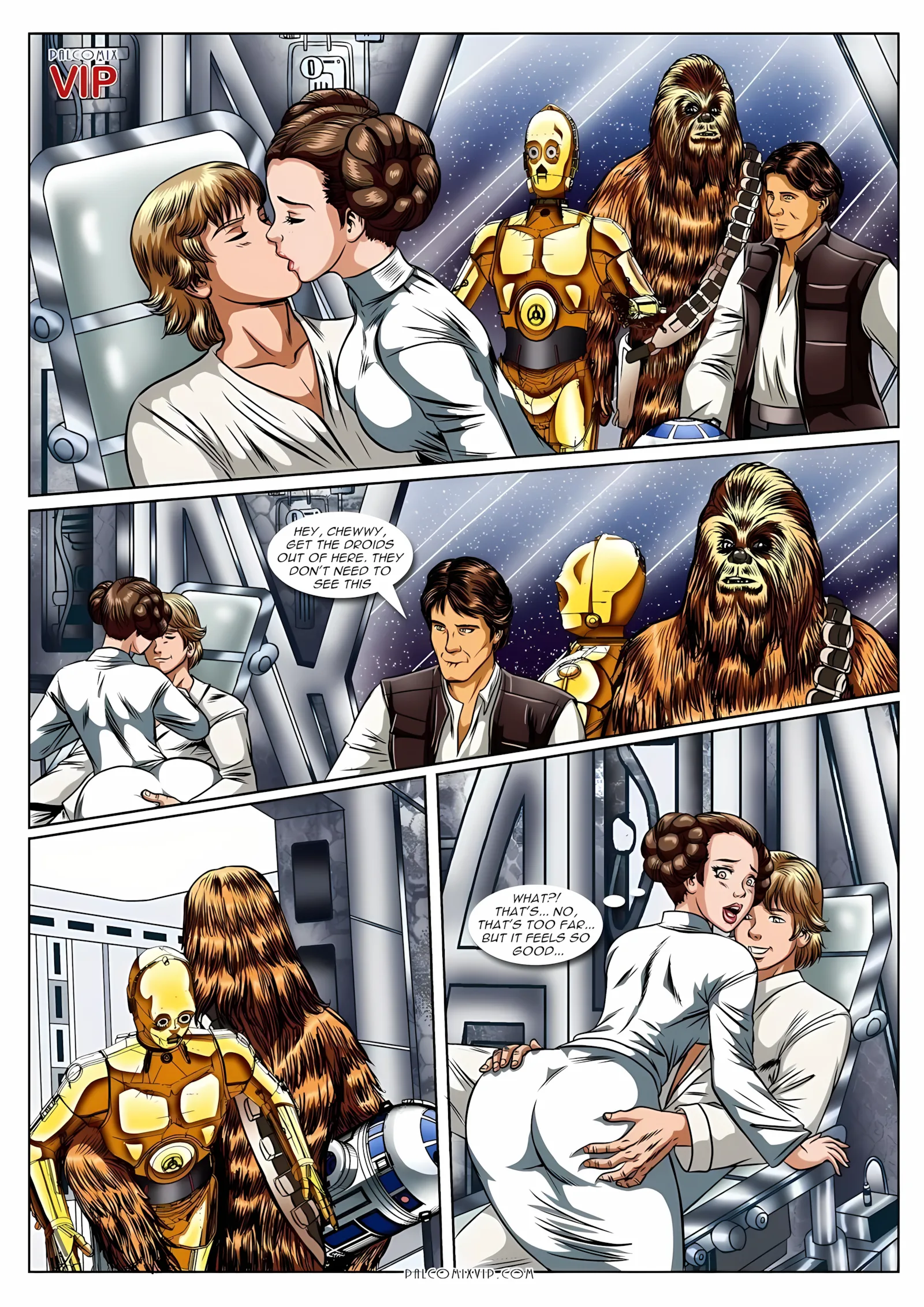 A Fantasy Long Long Ago (Star Wars) [PalComix], 1 . A Fantasy Long Long Ago - (Star Wars) [PalComix], page 2 of 21