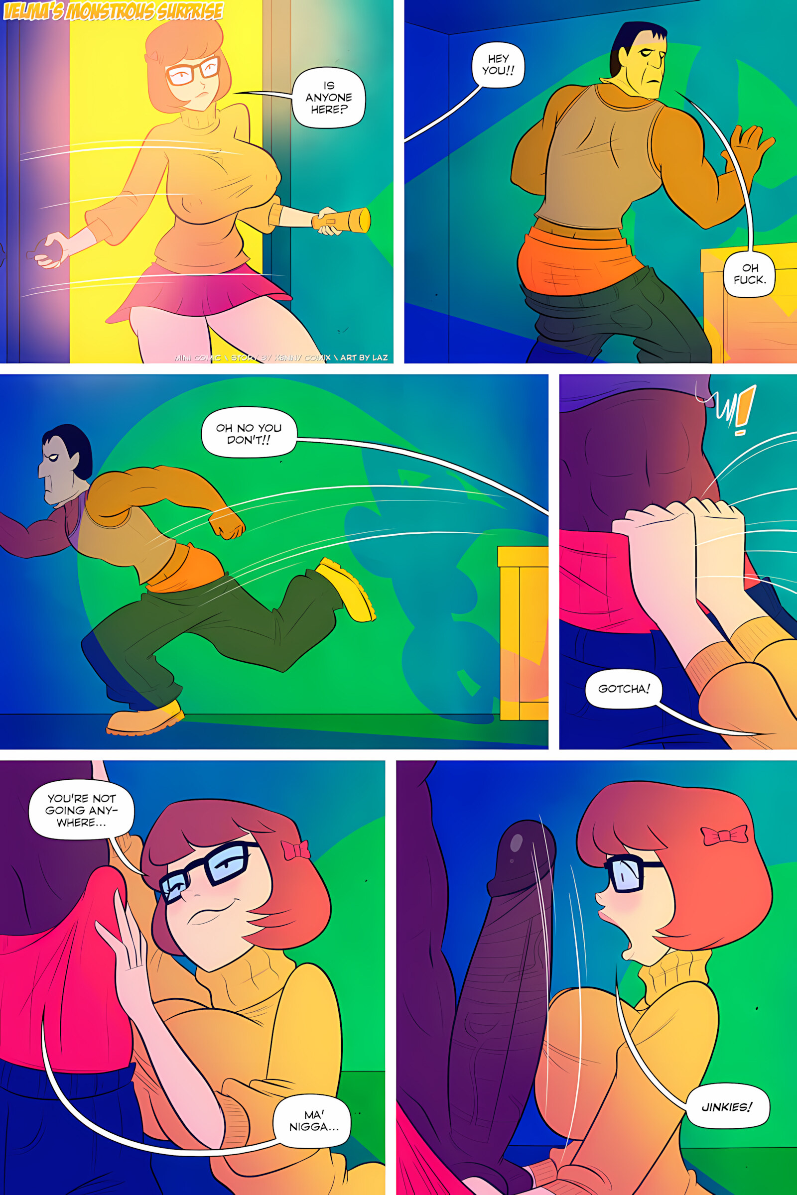 Velma’s Monstrous Surprise [Madefromlazers], Velma's Monstrous Surprise, page 1 of 3