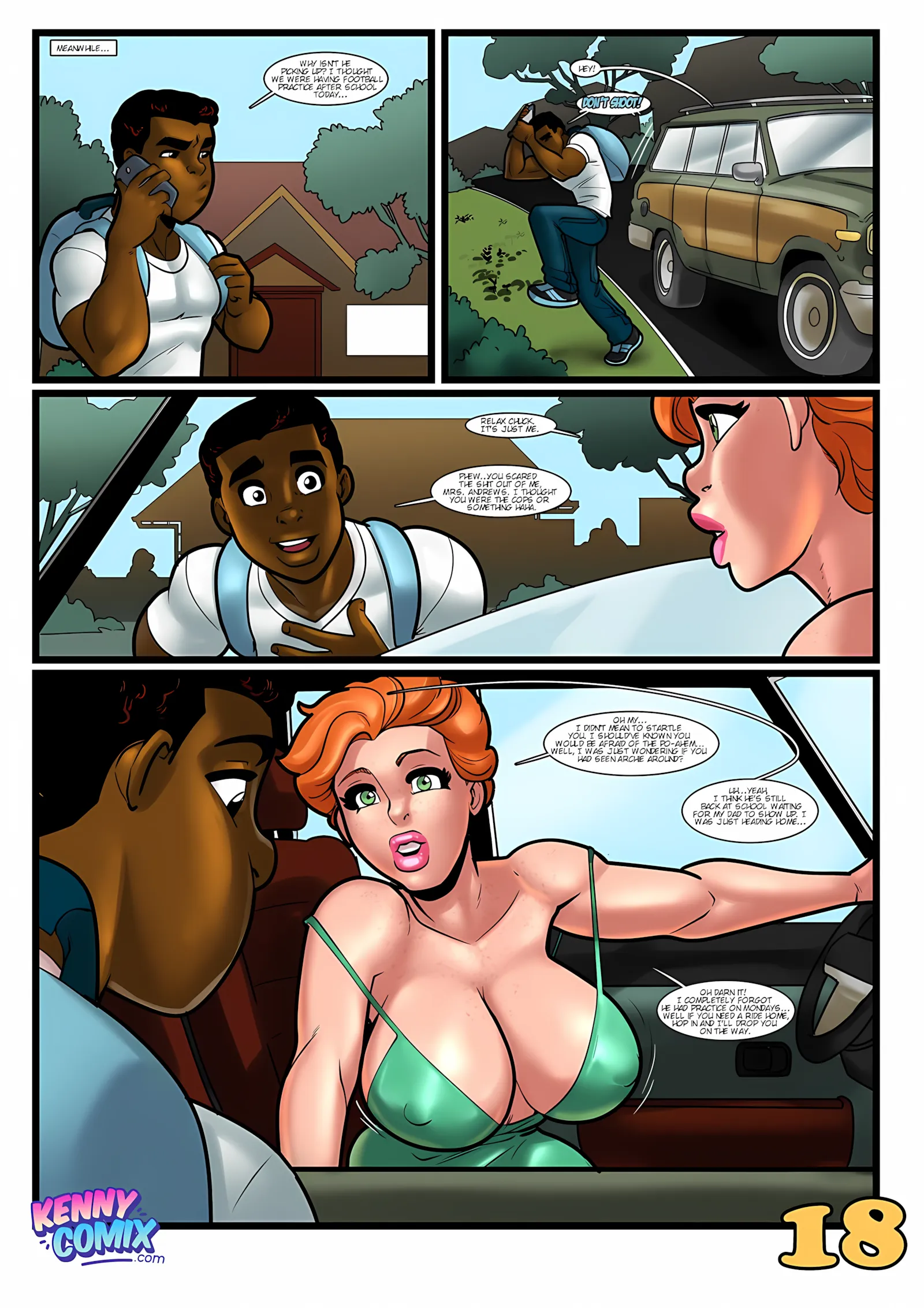Veronica and Hermione – Parent-Teacher Meeting, 1. Parent-Teacher Meeting [Kennycomix], page 20 of 30