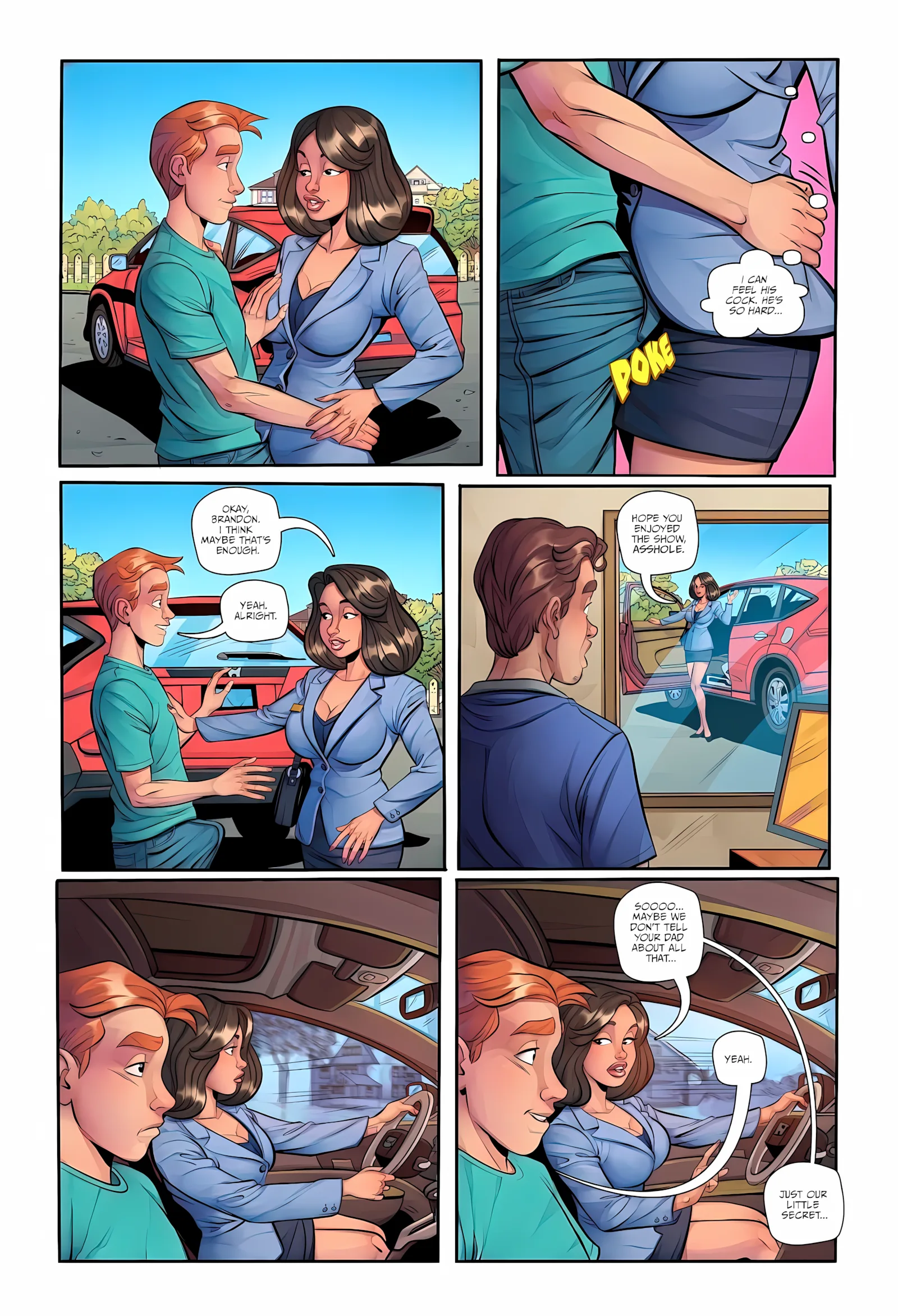 Watching My Step [JabComix], Watching My Step 5, page 20 of 22