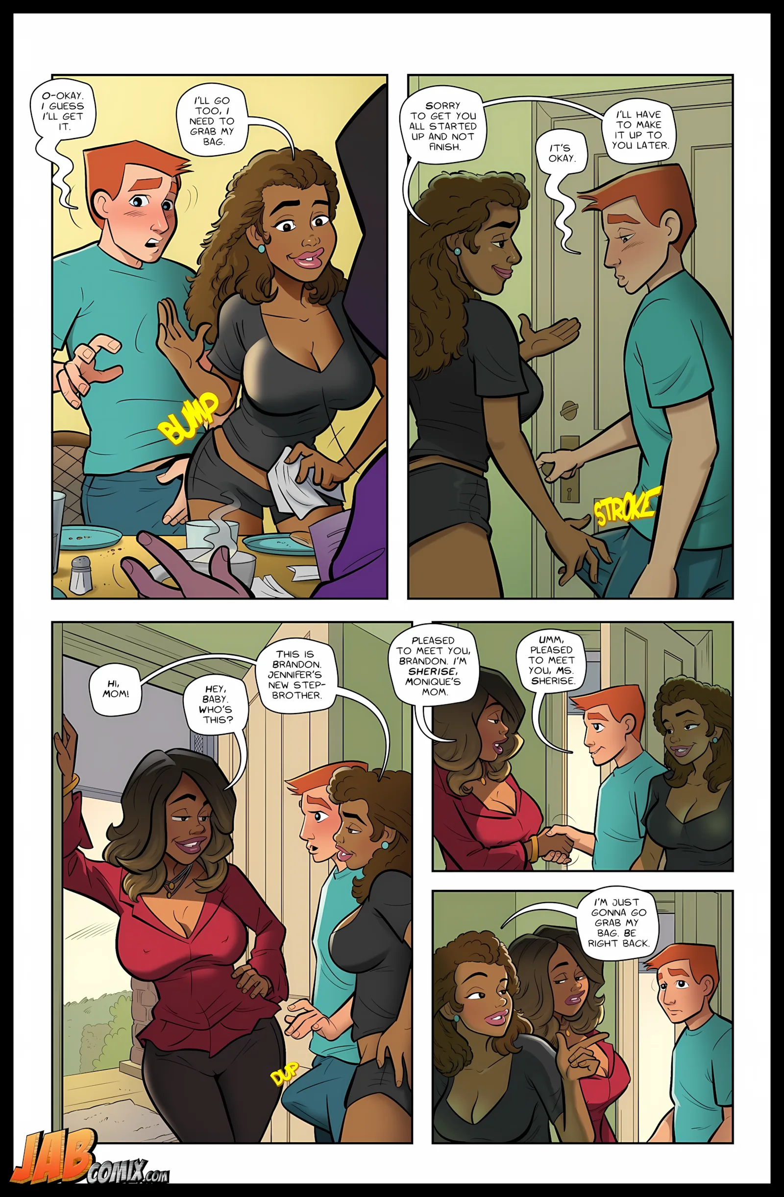 Watching My Step [JabComix], Watching My Step 4, page 5 of 21