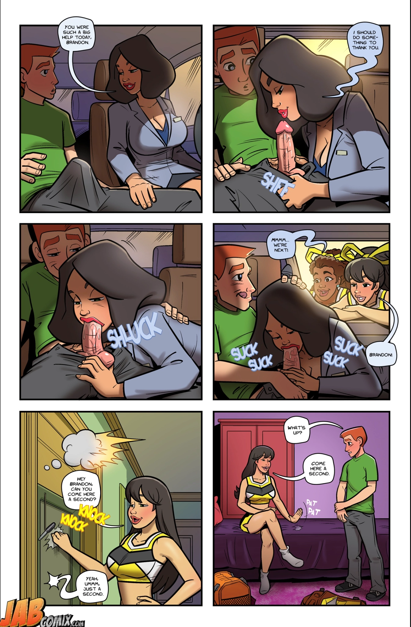Watching My Step [JabComix], Watching My Step 3, page 19 of 22