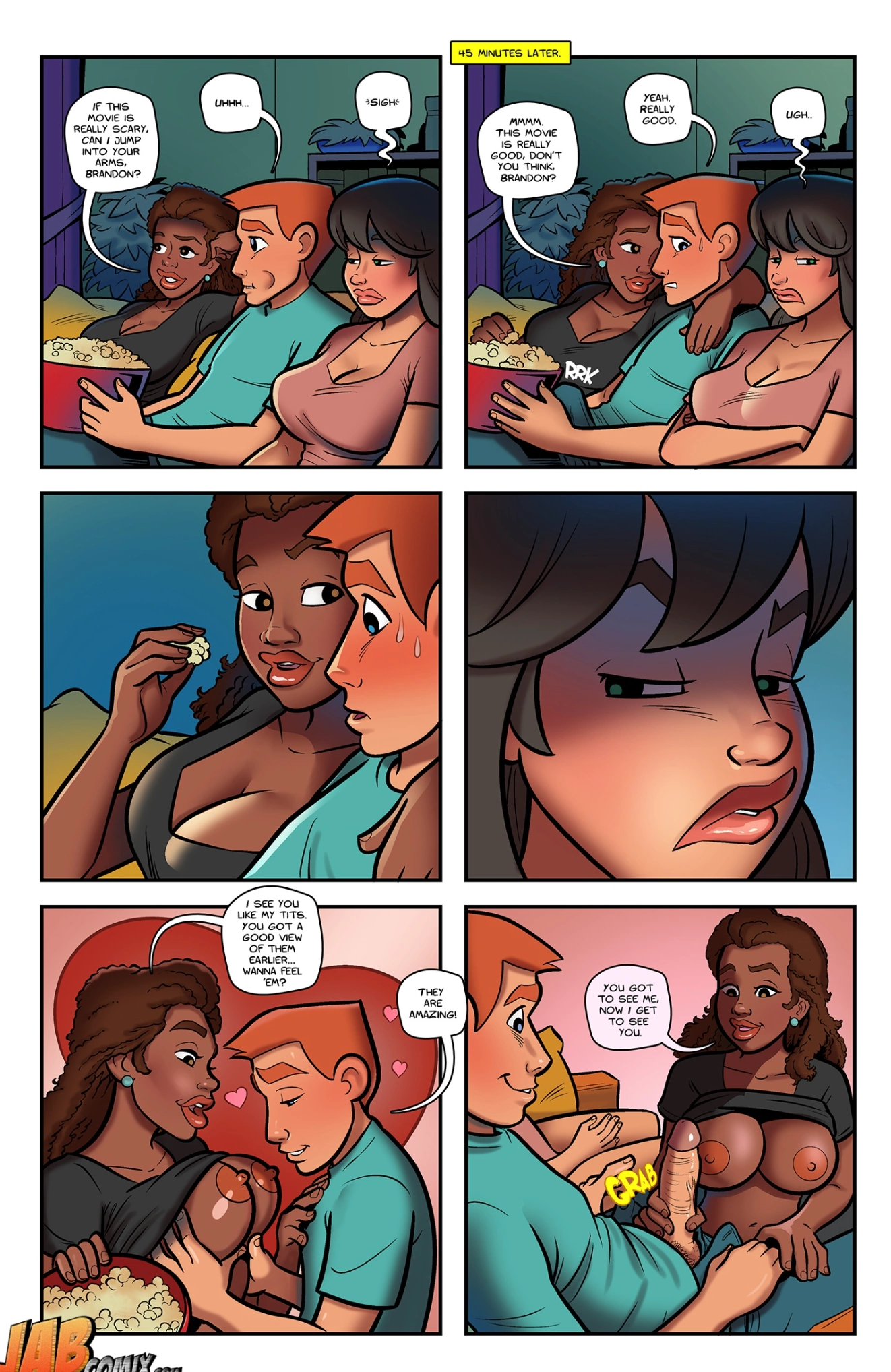 Watching My Step [JabComix], Watching My Step 3, page 7 of 22