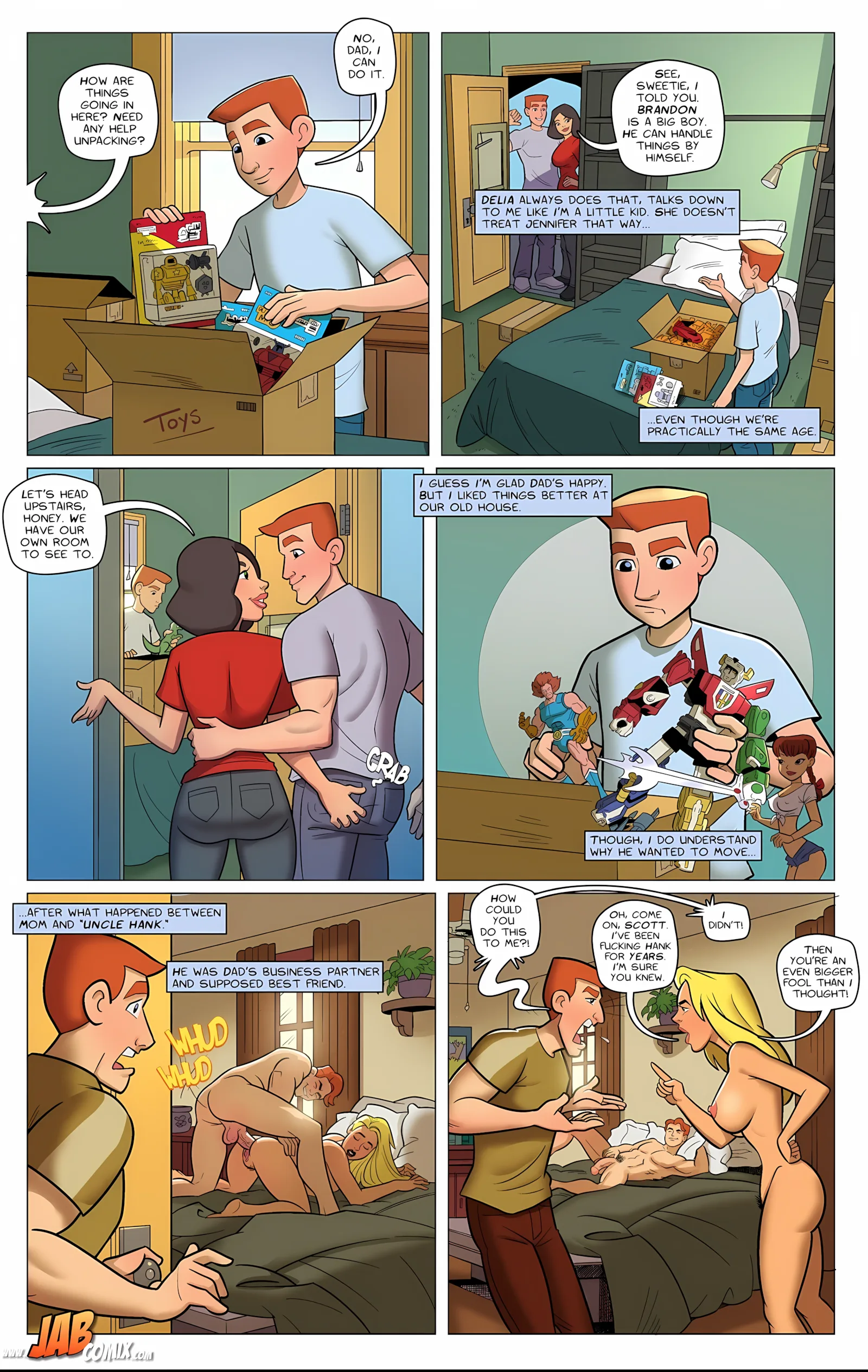 Watching My Step [JabComix], Watching My Step 1, page 15 of 24