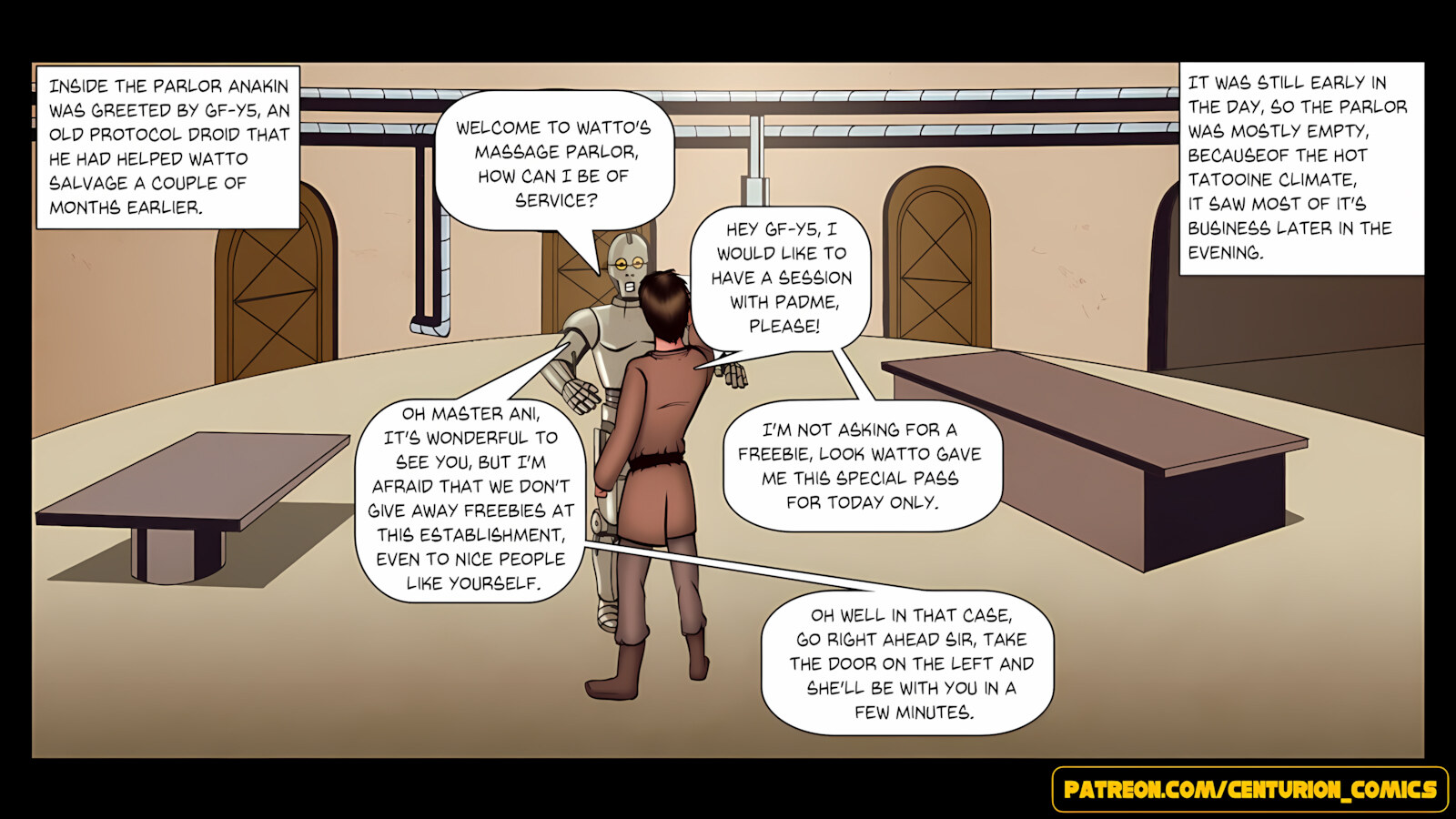 Watto’s Massage Parlor [Pegasus Smith], Watto's Massage Parlor, page 6 of 21