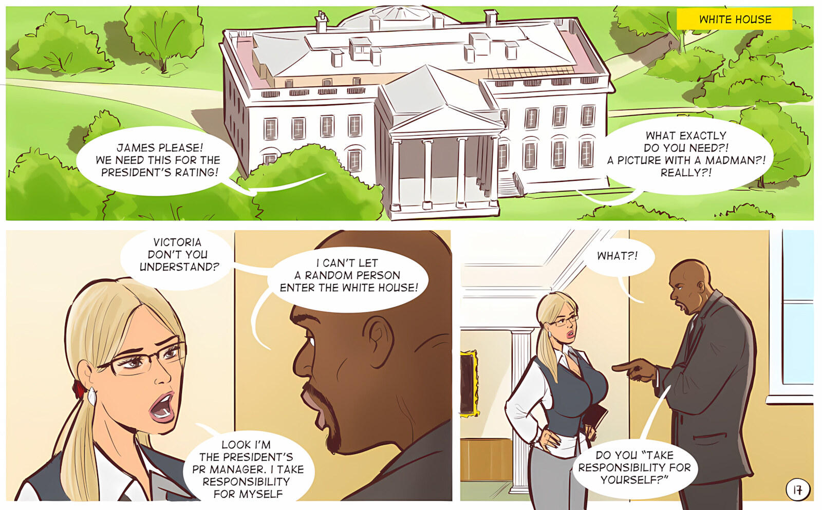 WHITE HOUSE FACEFUCK MASSACRE [DISARTEN], WHITE HOUSE FACEFUCK MASSACRE, page 19 of 45
