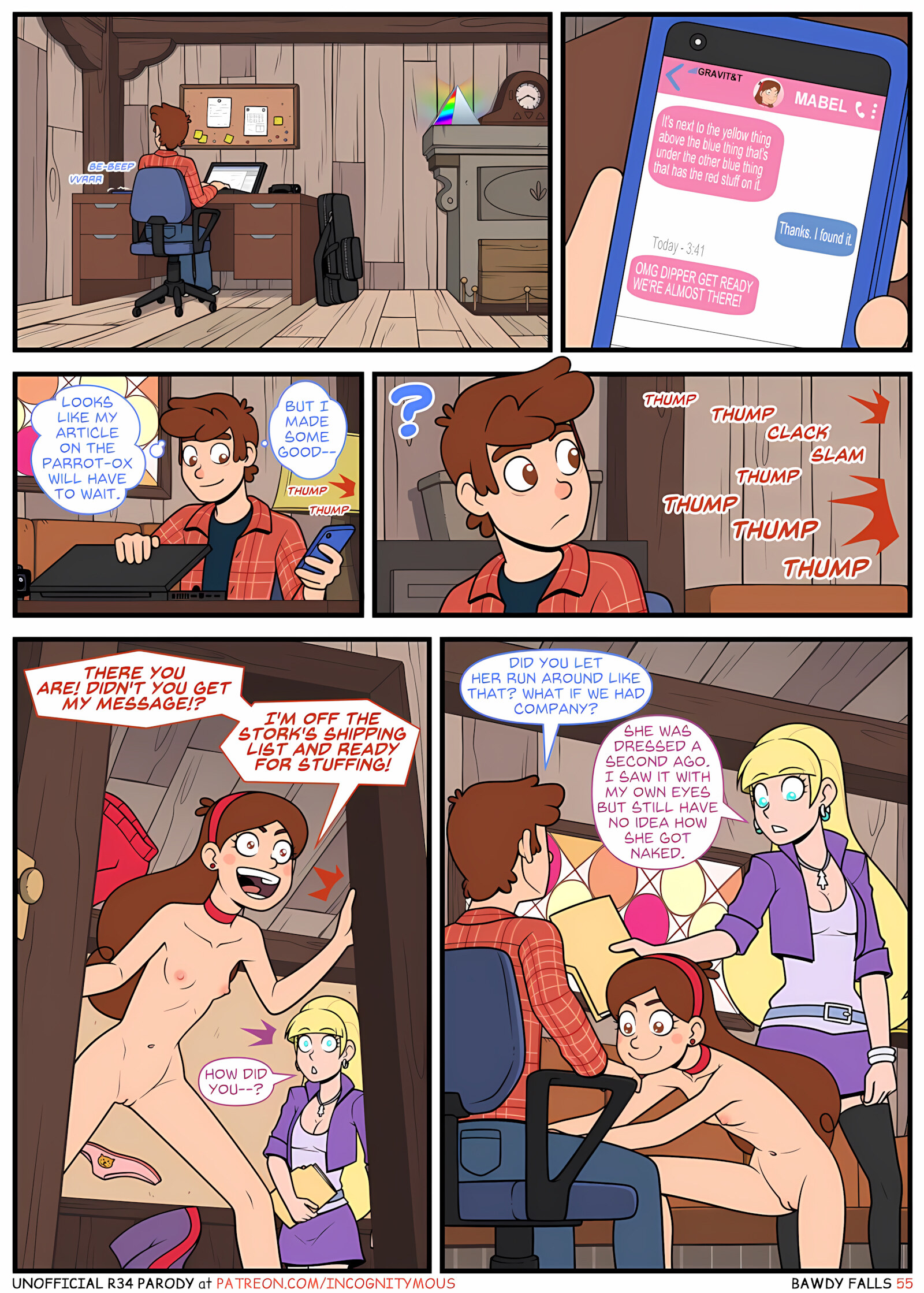Bawdy Falls [Incognitymous], Bawdy Falls 1, page 56 of 62