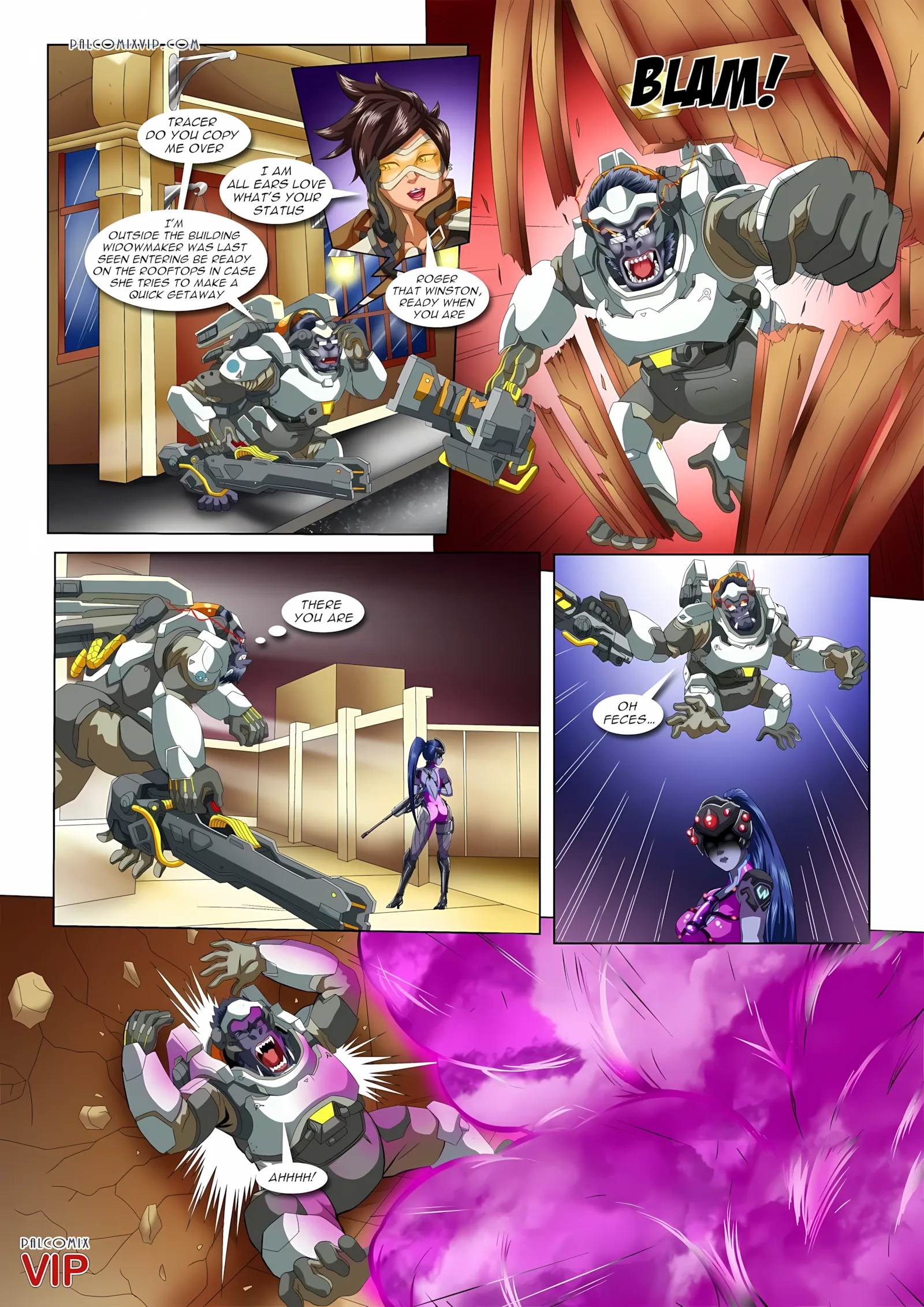 Widowmaker’s Special Venom (Overwatch) [PalComix], 1 . Widowmaker's Special Venom - (Overwatch) [PalComix], page 2 of 21