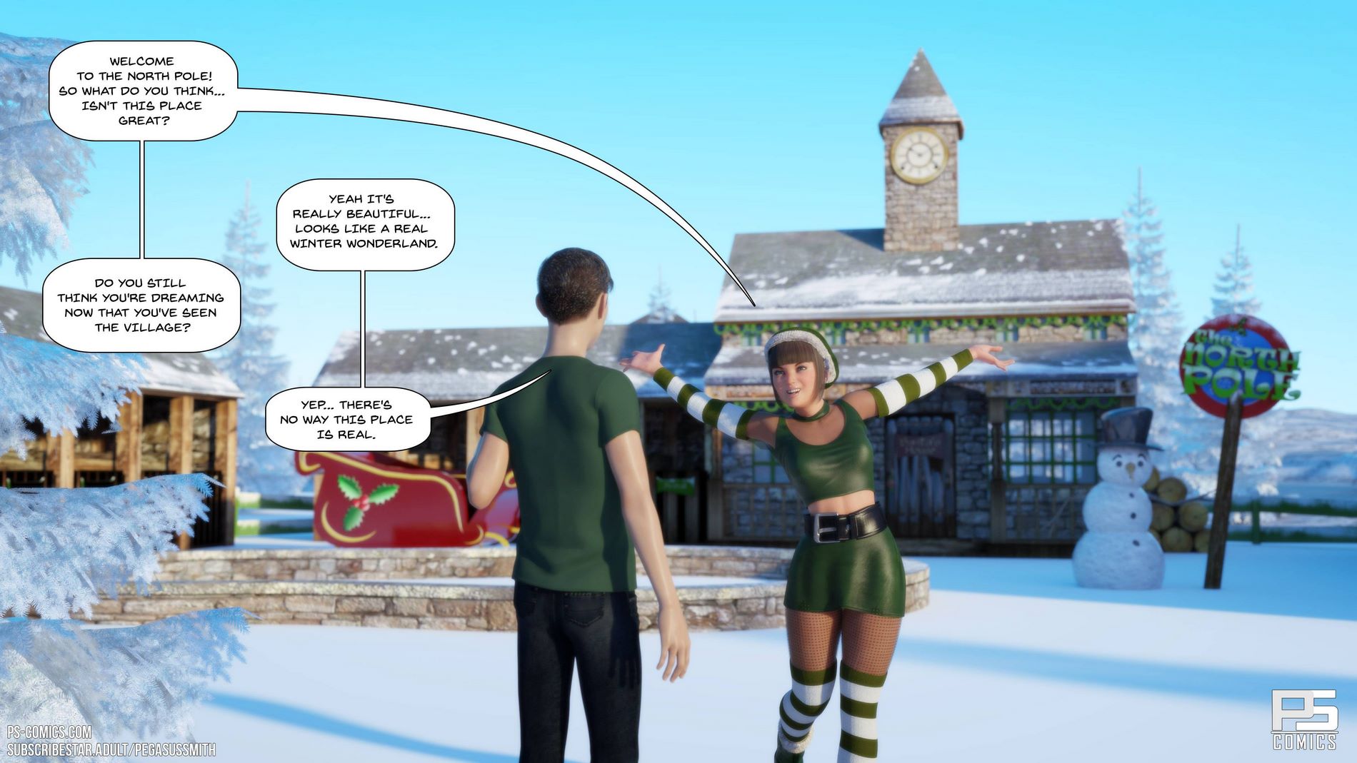 Winter Wonderland [Pegasus Smith], Winter Wonderland, page 15 of 54