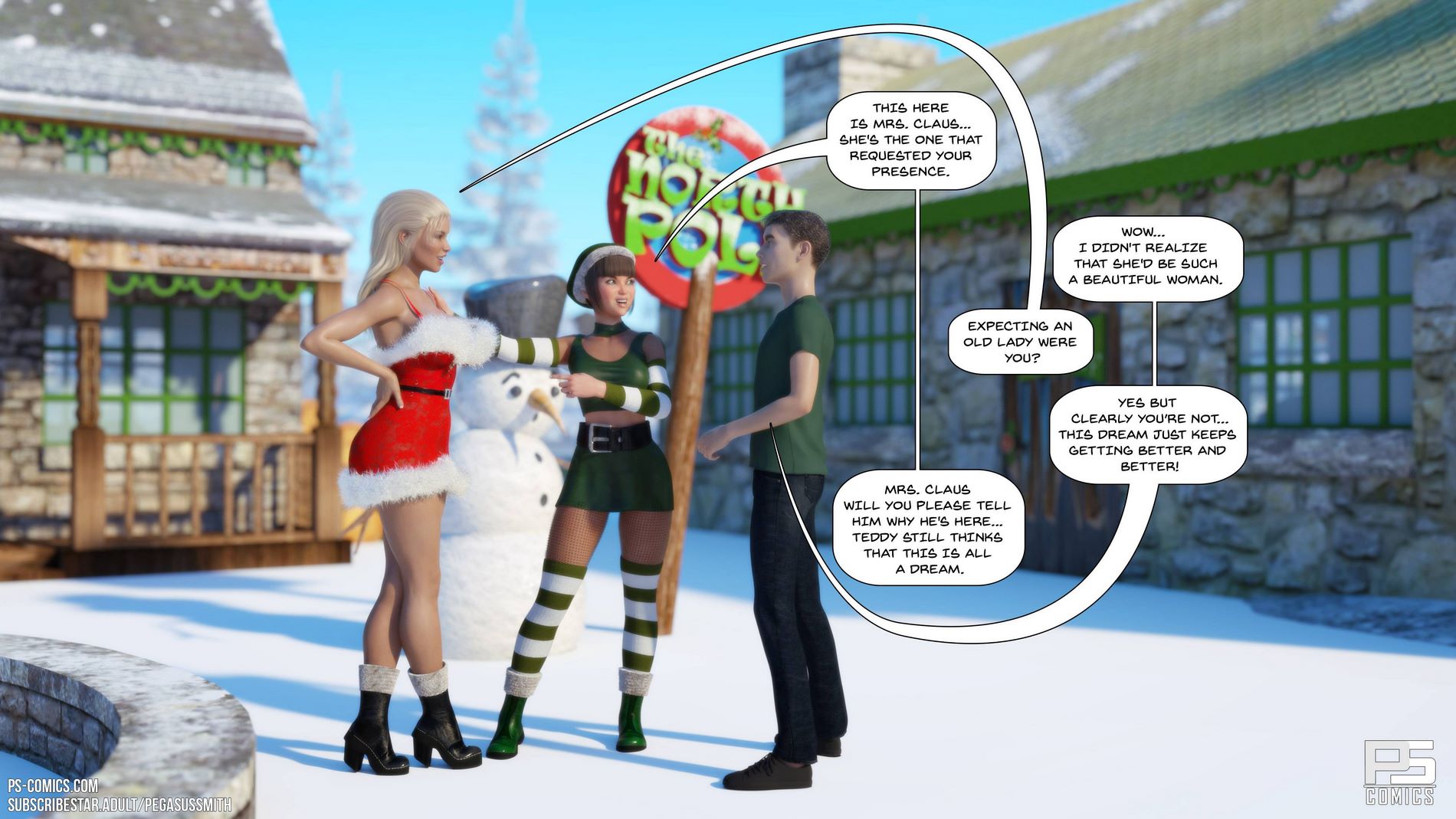 Winter Wonderland [Pegasus Smith], Winter Wonderland, page 16 of 54