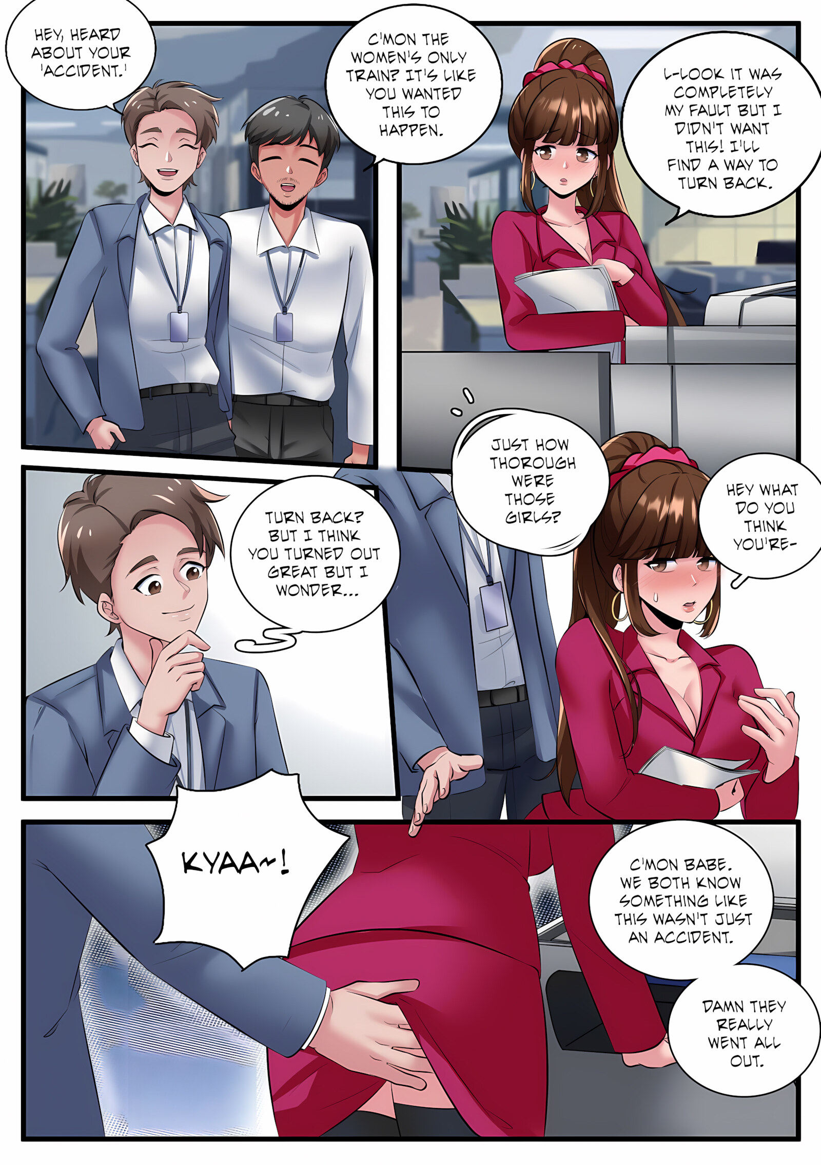 Women’s Only Train [MeowWithMe x Milda7], Women's Only Train, page 24 of 34