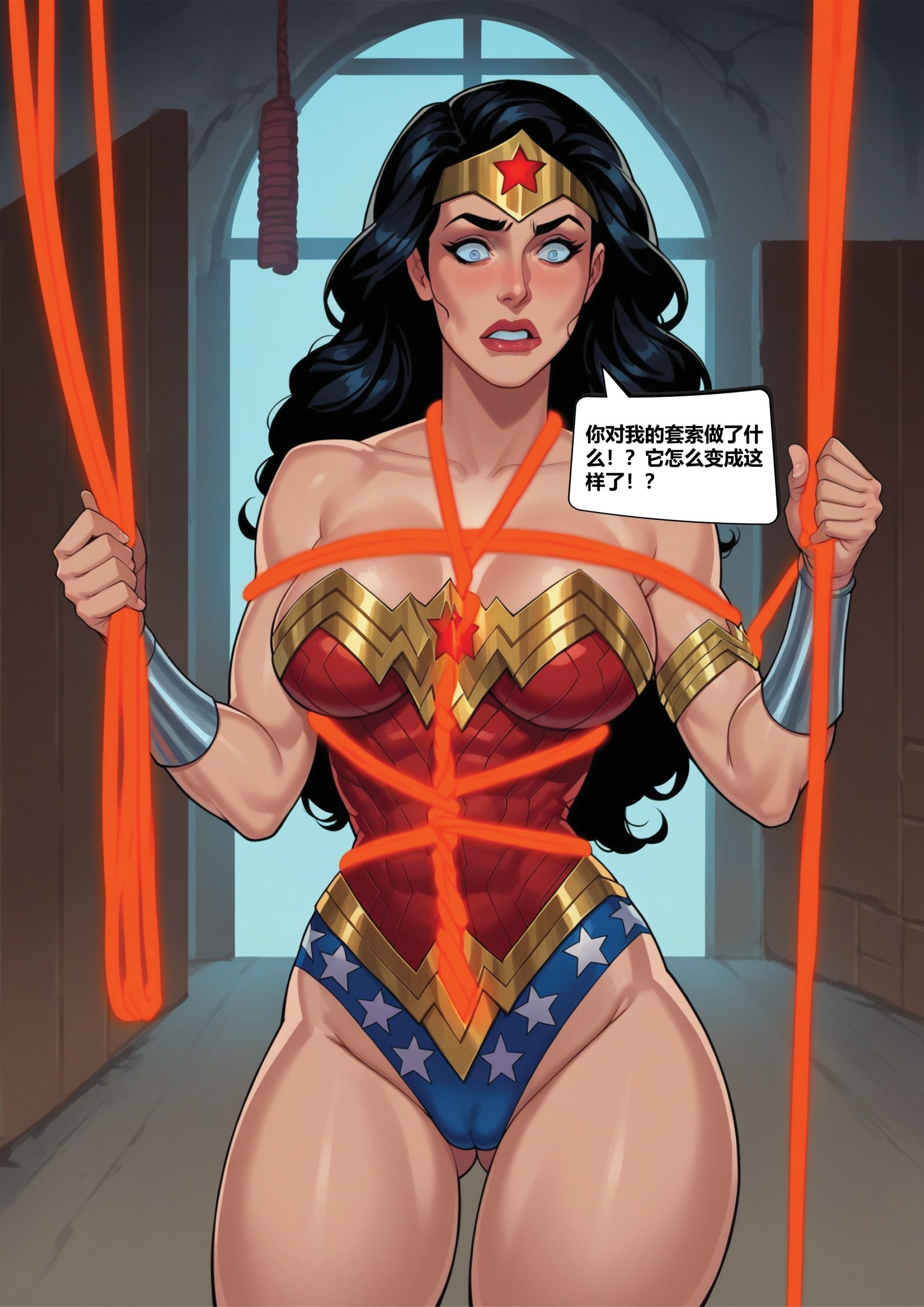 Wonder Woman with Goblins and Robots, 1. Wonder Woman with Goblins and Robots [Grazieeeee Adventure], page 12 of 28