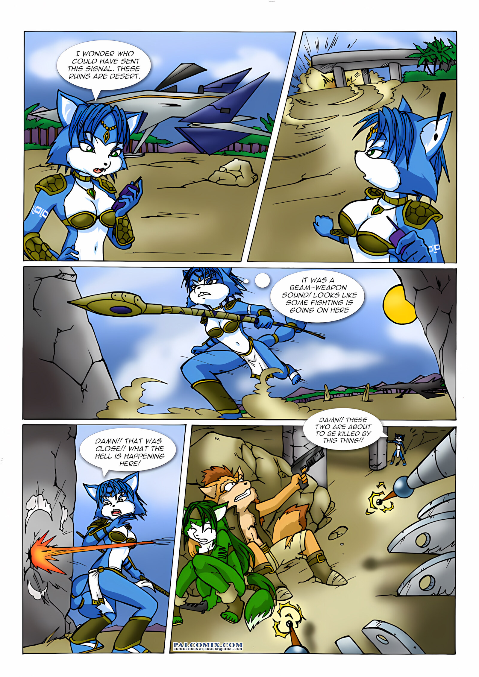 Worthy Encounter [Palcomix], Worthy Encounter, page 2 of 9