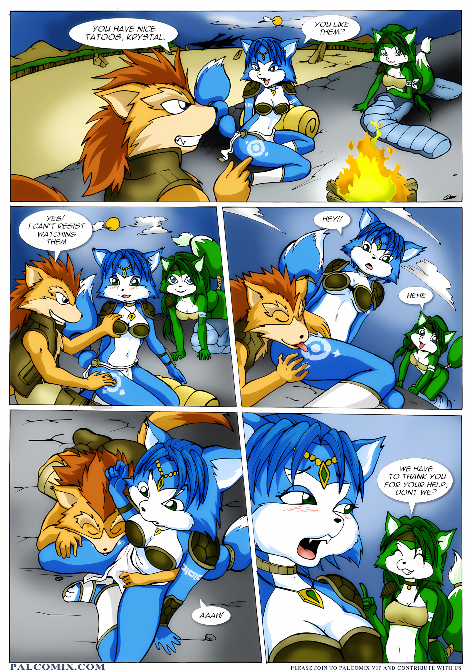 Worthy Encounter [Palcomix], Worthy Encounter, page 4 of 9