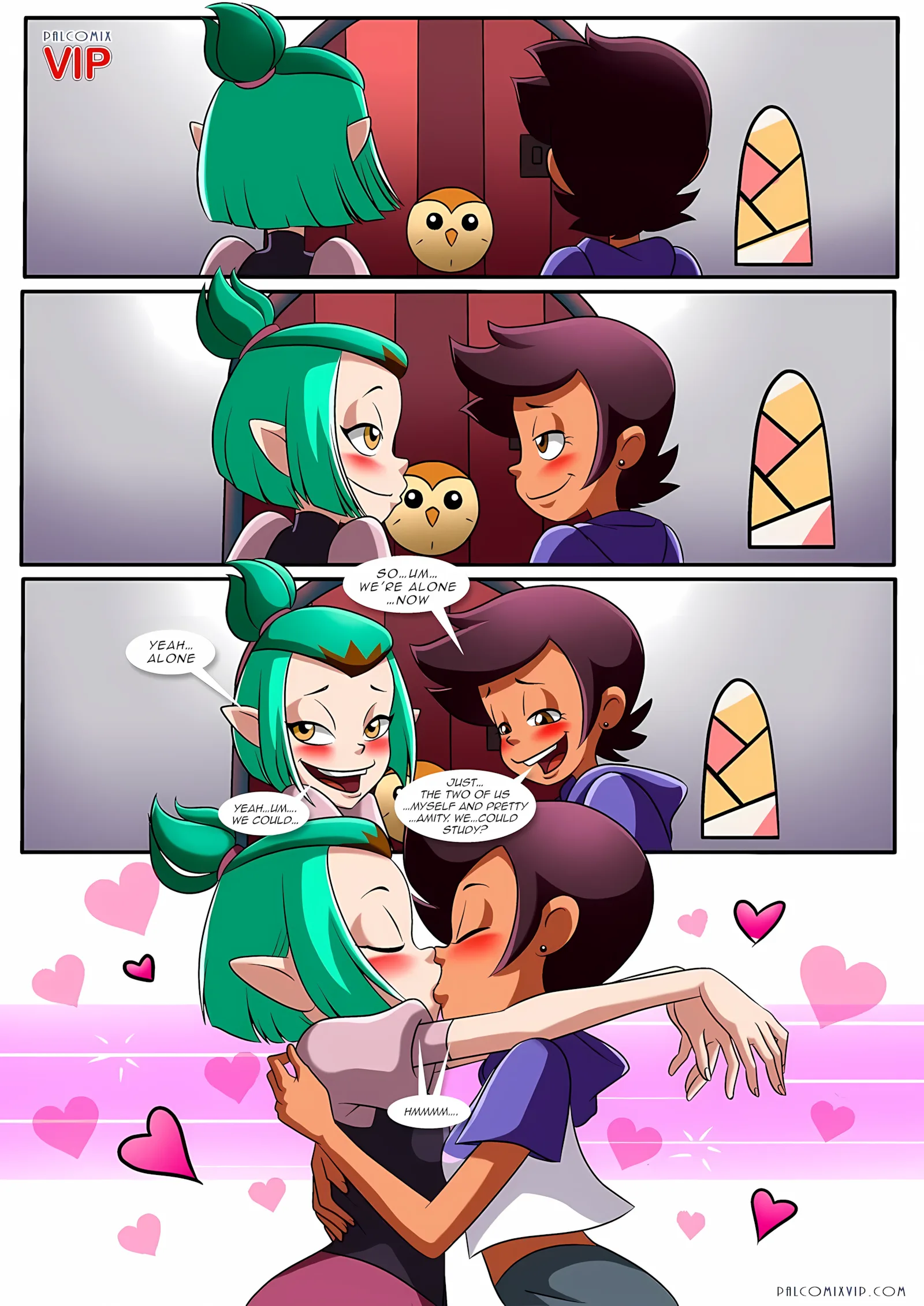 Yuri Newlywed Show (The Owl House) [Palcomix], 1 . Yuri Newlywed Show - (The Owl House) [Palcomix], page 3 of 14