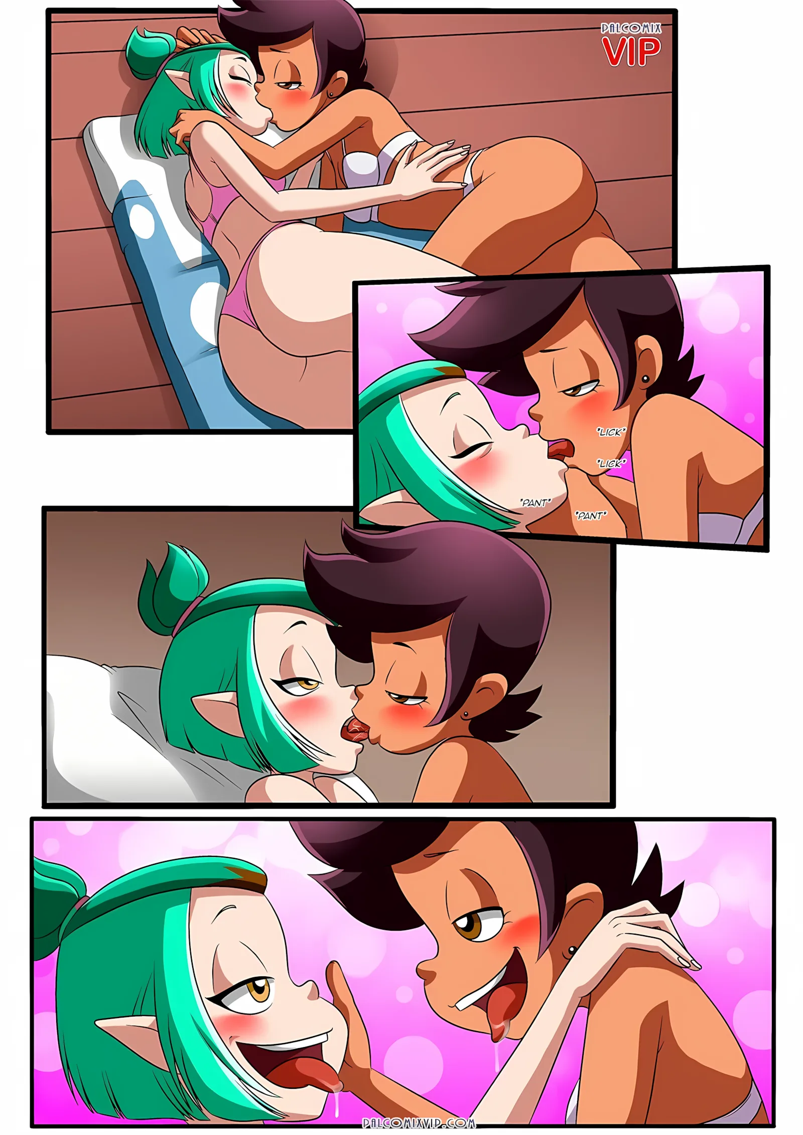 Yuri Newlywed Show (The Owl House) [Palcomix], 1 . Yuri Newlywed Show - (The Owl House) [Palcomix], page 6 of 14