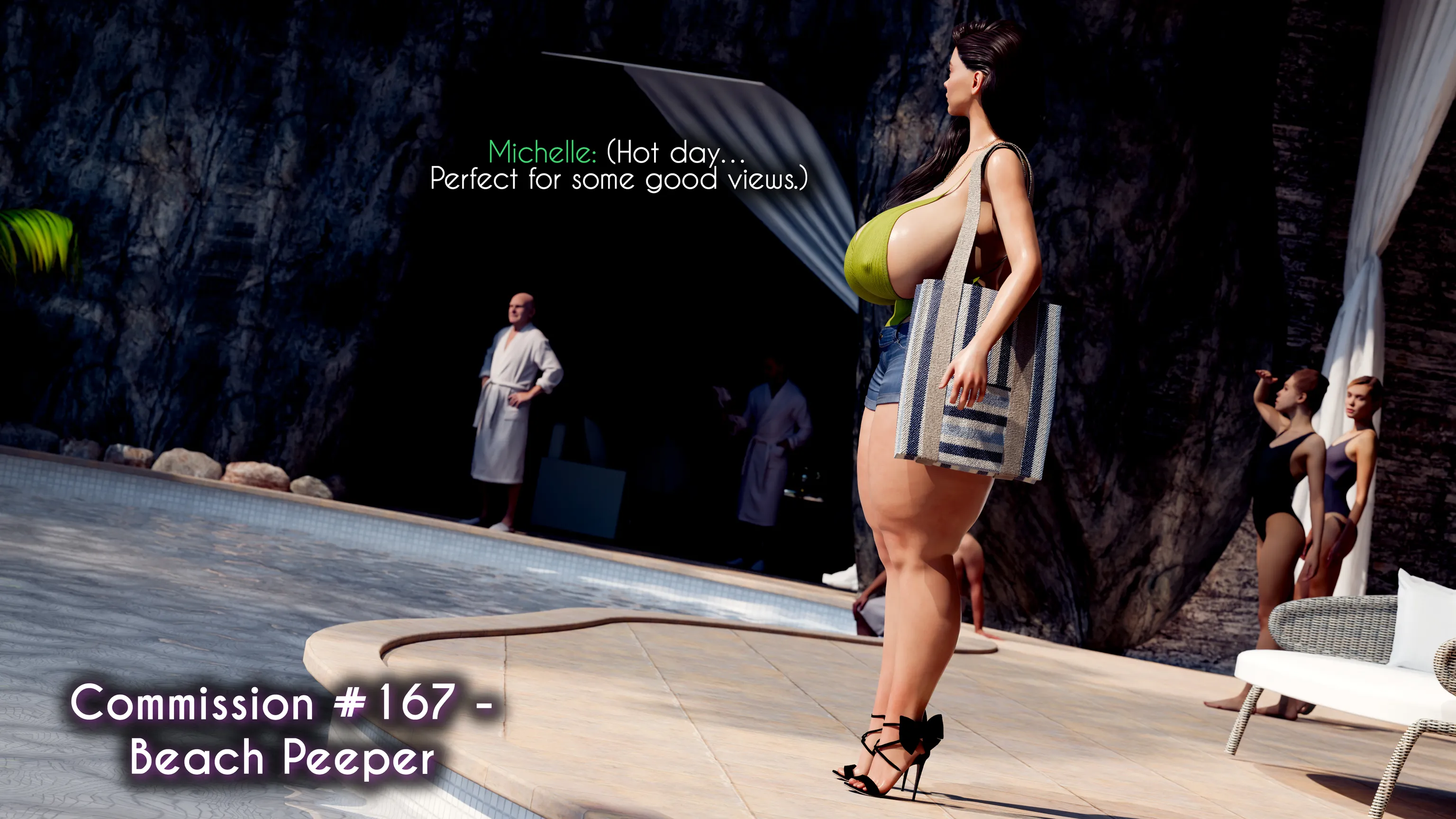 Beach Peeper [BlankKen], 1. Beach Peeper - Chapter 1, page 1 of 100