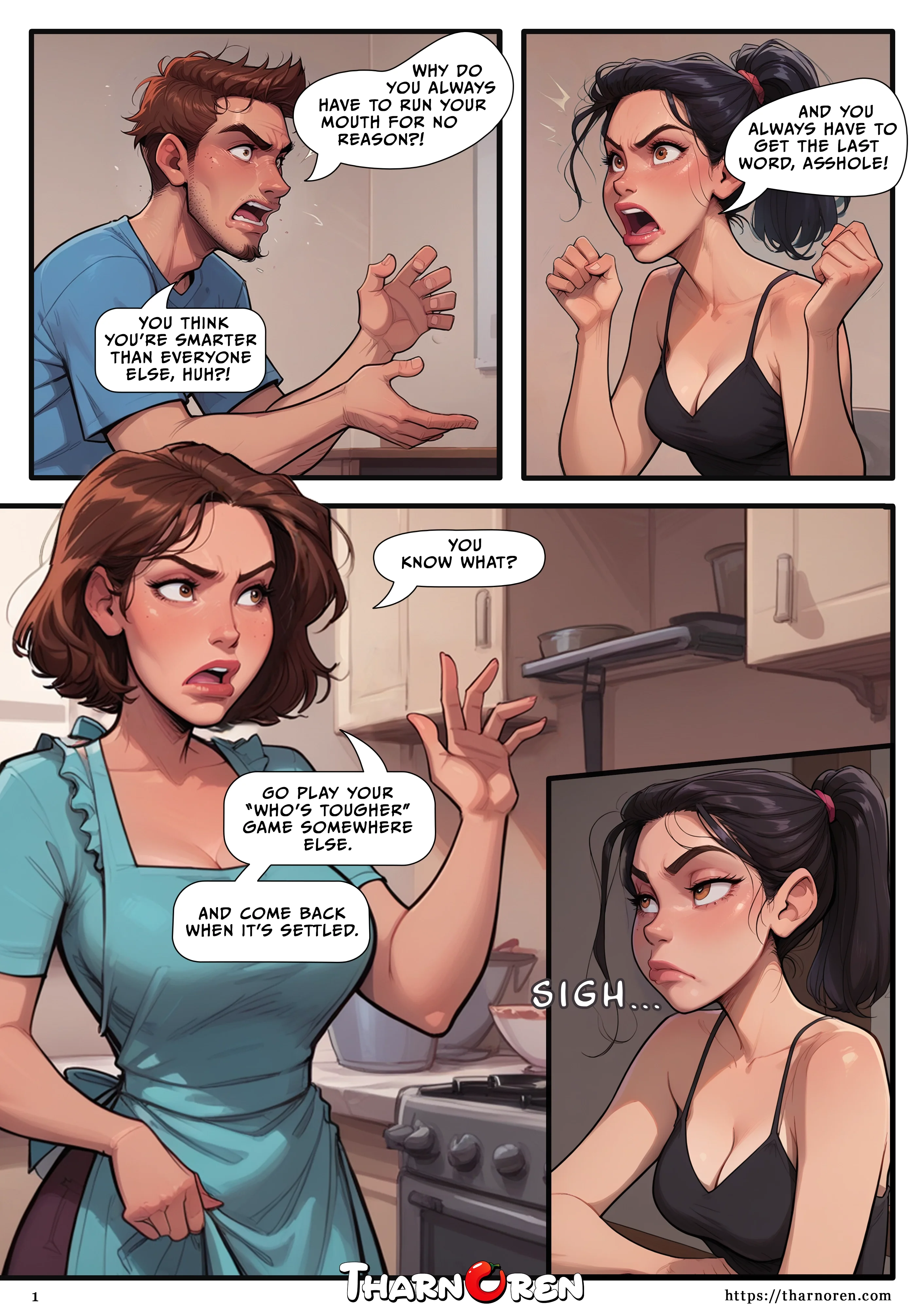 Bet You Won’t [Tharnoren], Bet You Won't, page 2 of 59