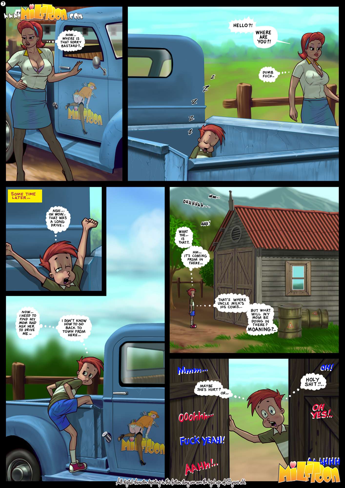 Big Johnny [Milftoon], Big Johnny, page 16 of 36