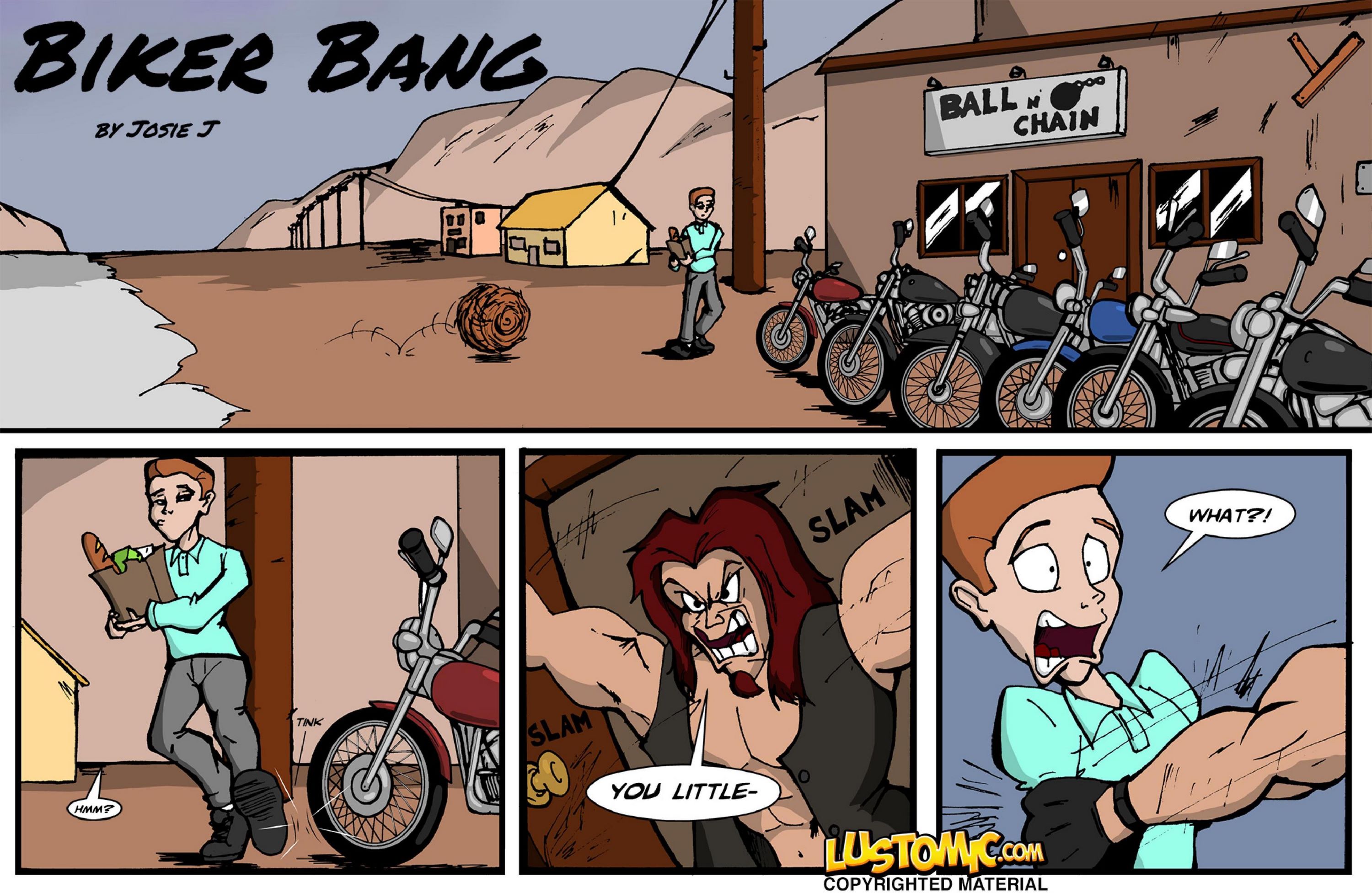 Biker Bang [Lustomic], Biker Bang, page 1 of 19