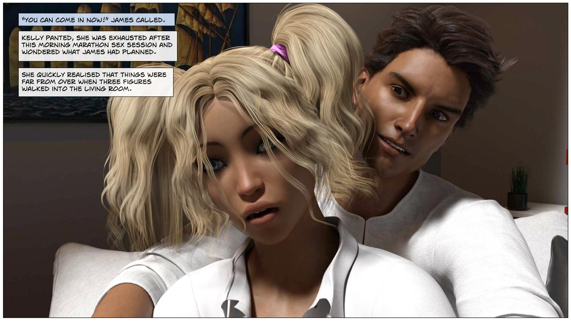 Black Takes White [Sexy3Dcomics], Black Takes White 6, page 41 of 66