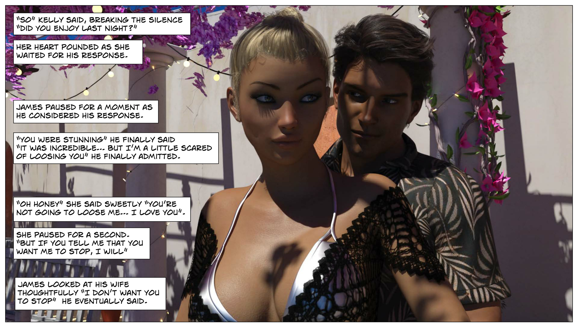 Black Takes White [Sexy3Dcomics], Black Takes White 5, page 3 of 98
