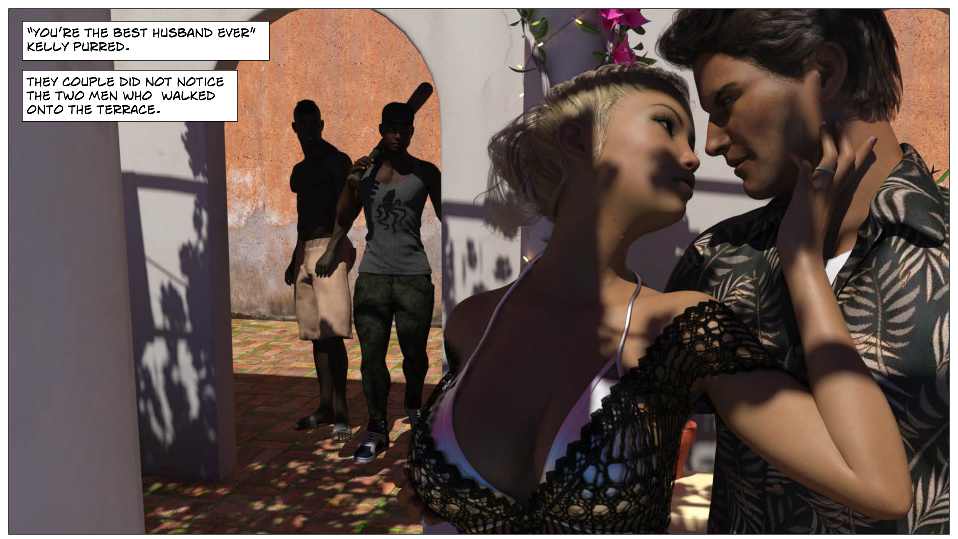 Black Takes White [Sexy3Dcomics], Black Takes White 5, page 4 of 98