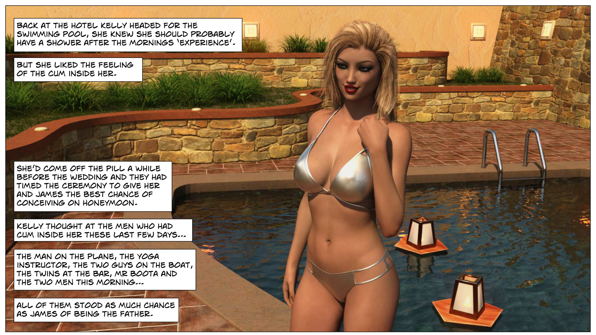 Black Takes White [Sexy3Dcomics], Black Takes White 5, page 32 of 98