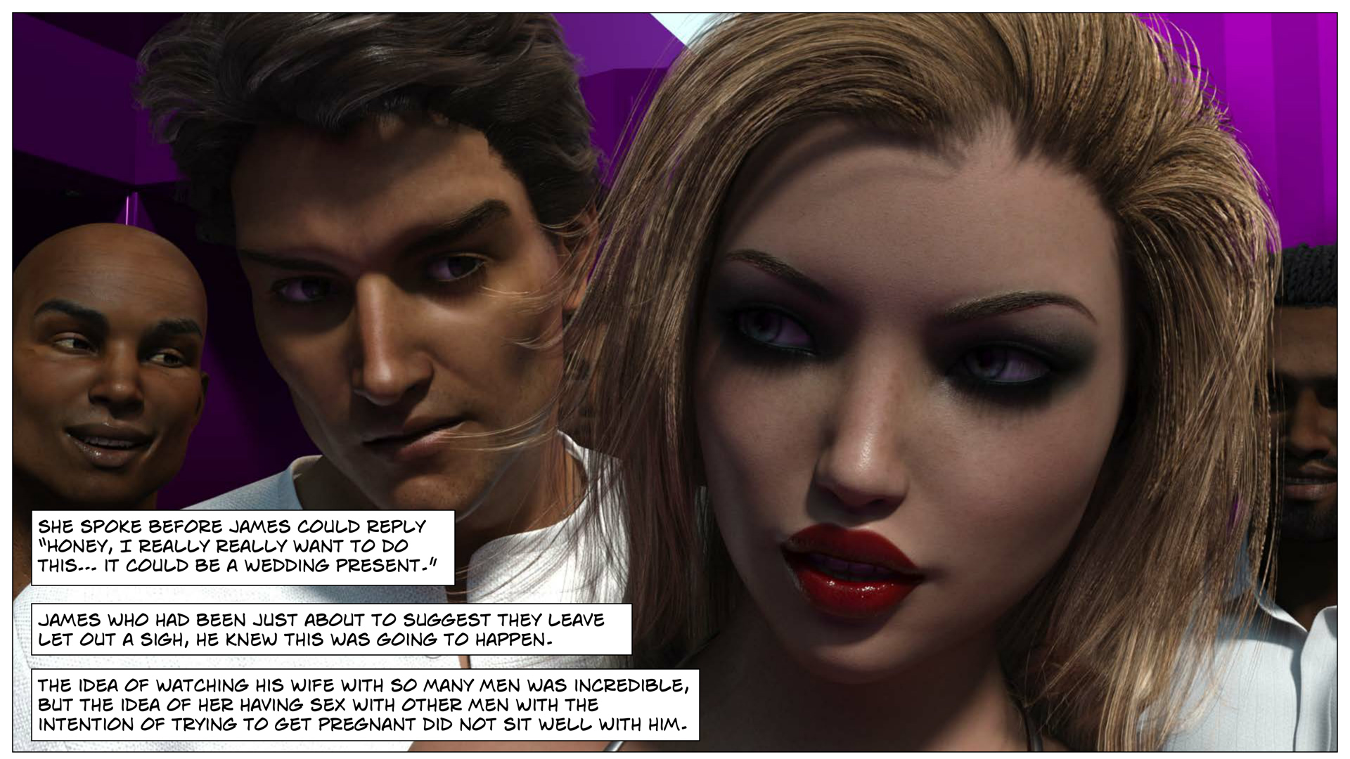Black Takes White [Sexy3Dcomics], Black Takes White 5, page 39 of 98
